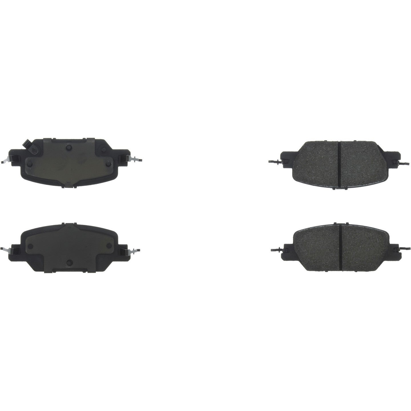 StopTech Premium Ceramic Brake Pads with Shims  top view frsport 301.20370