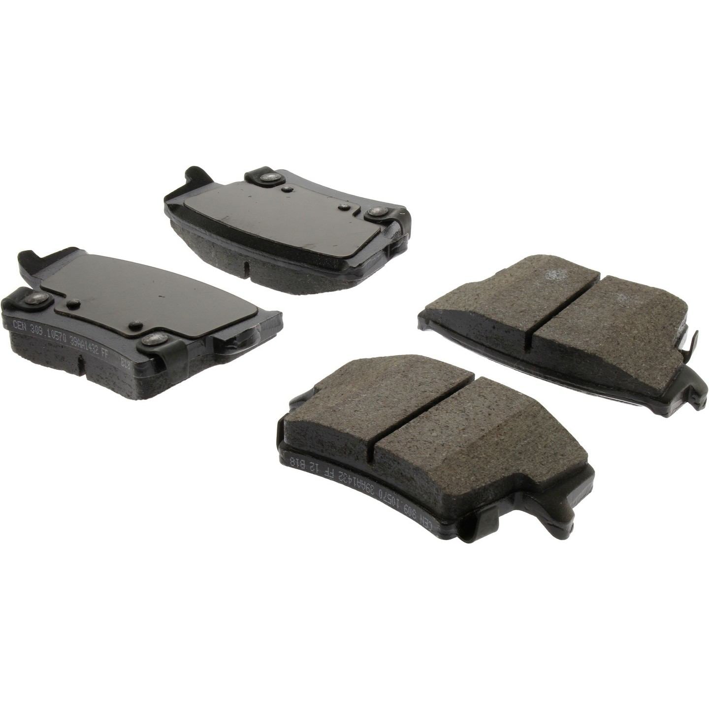 Stoptech Centric 05-14 Chrysler 300/300C AWD / 09-13 Dodge Challenger/06-12 Charger Rear Brake Pads 306.10572