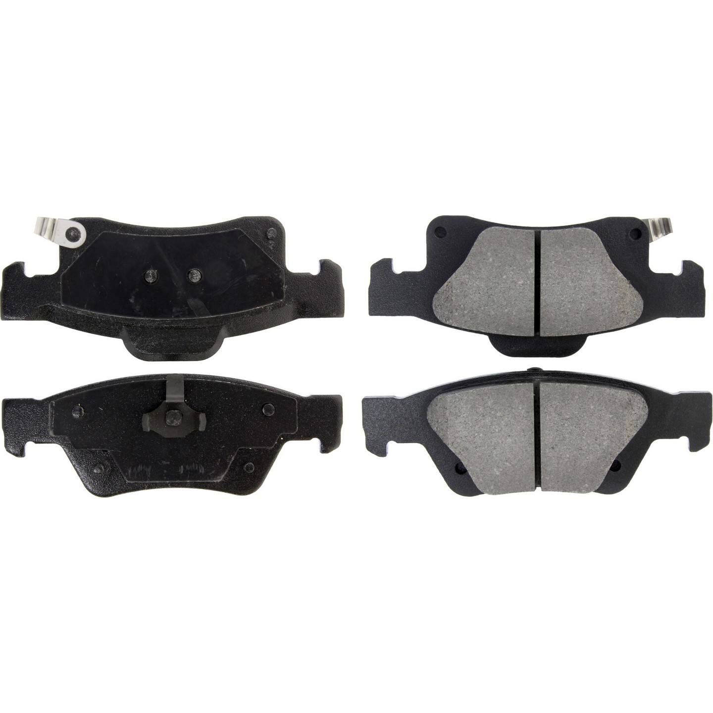 Centric Parts Fleet Performance Brake Pads with Hardware  top view frsport 306.14980