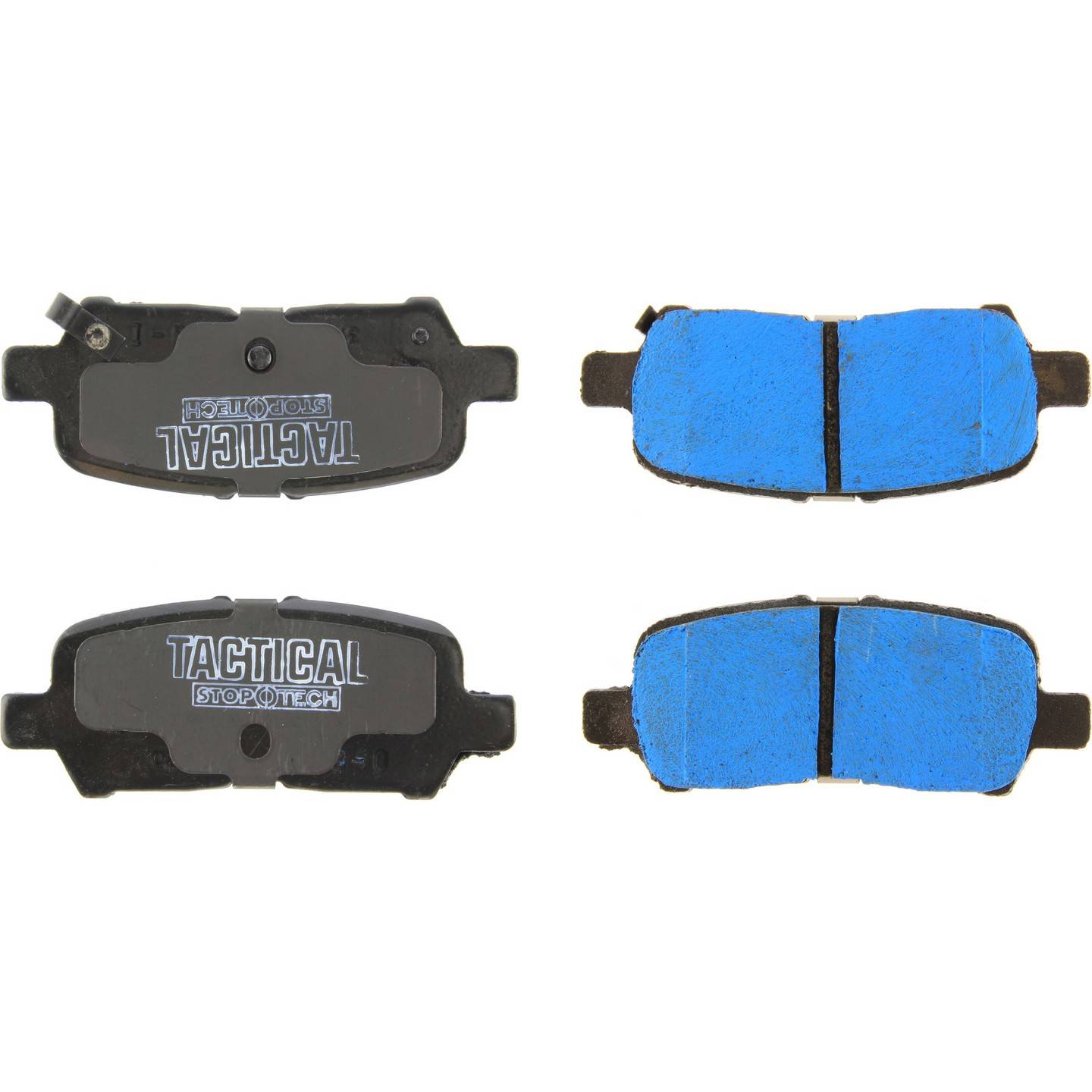 Centric Parts Tactical Police Duty Brake Pads with Hardware  top view frsport 307.09990