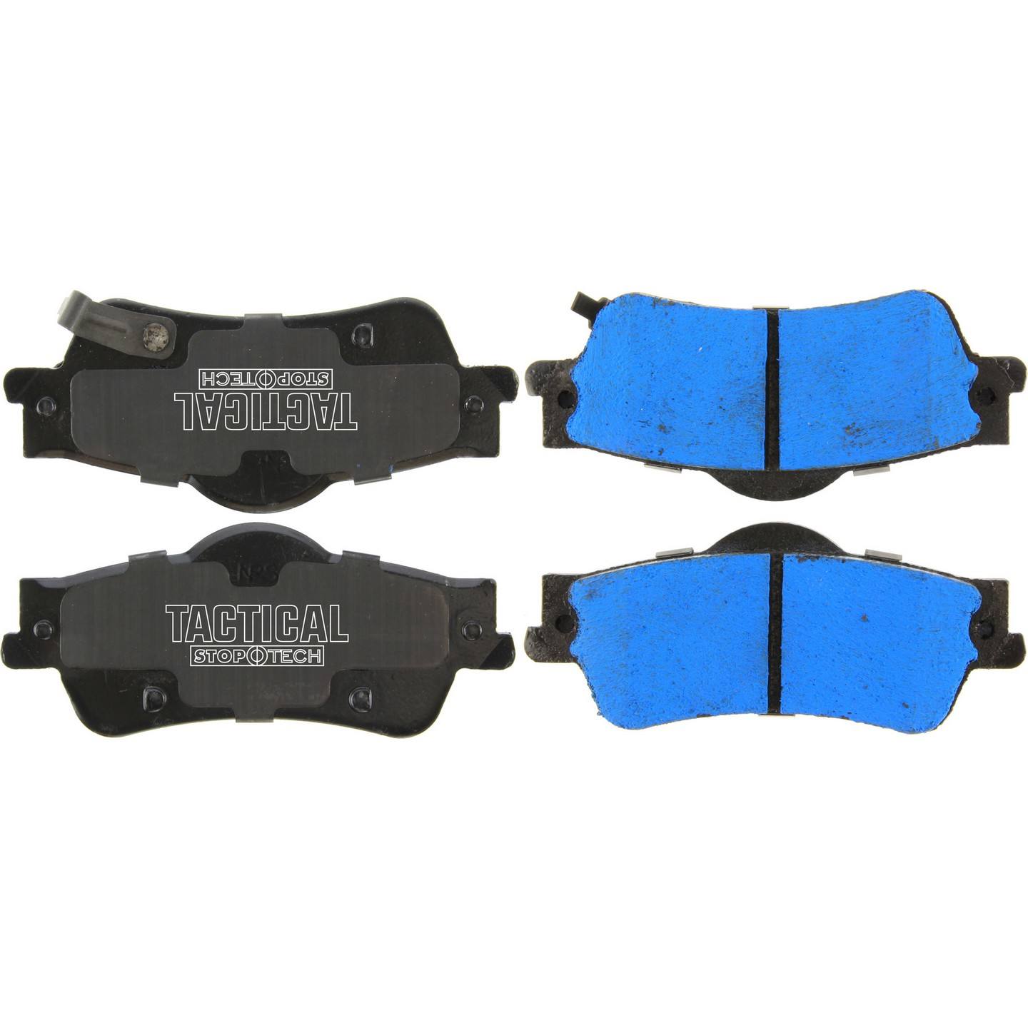 StopTech Tactical Police Duty Brake Pads with Hardware  top view frsport 307.13520