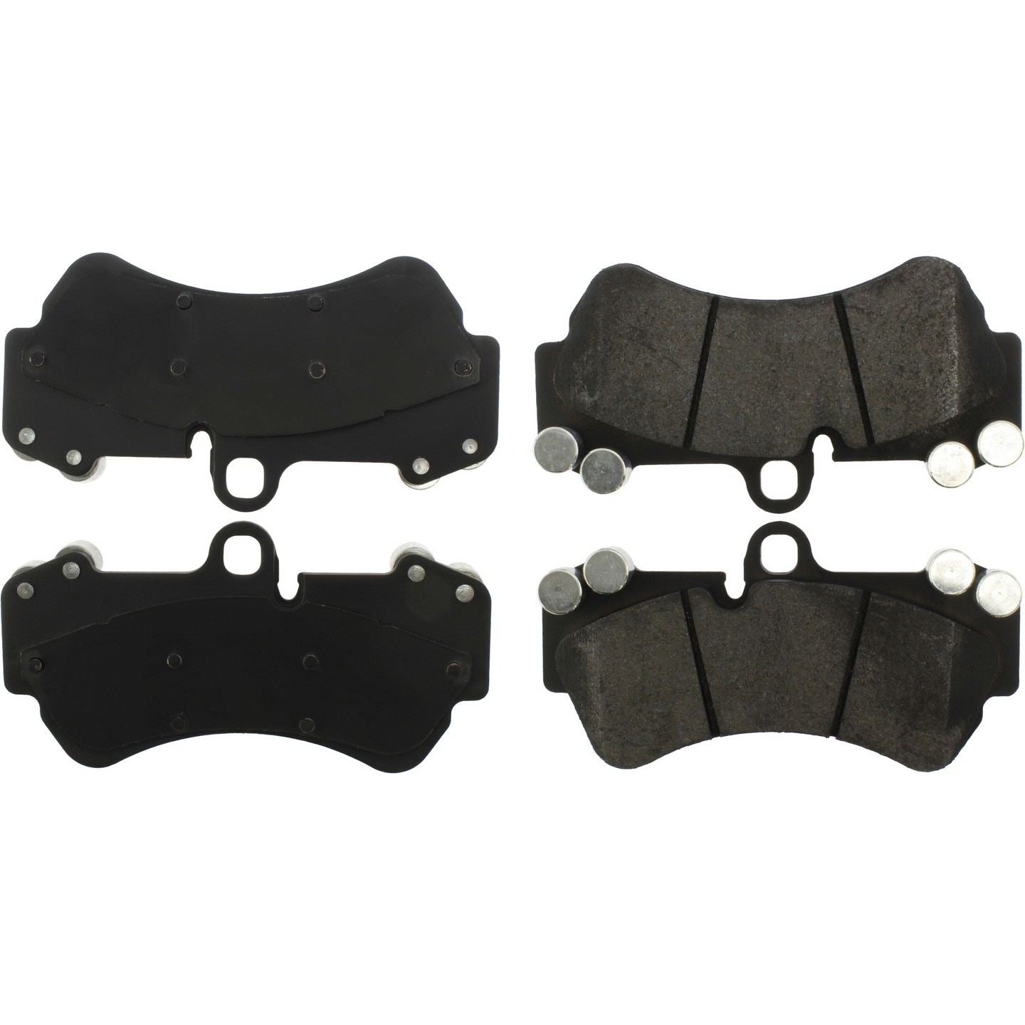 StopTech Street Brake Pads with Shims and Hardware  top view frsport 308.10070