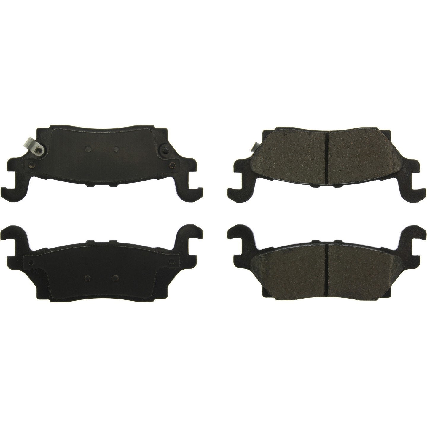 StopTech Street Brake Pads with Shims and Hardware  top view frsport 308.11200