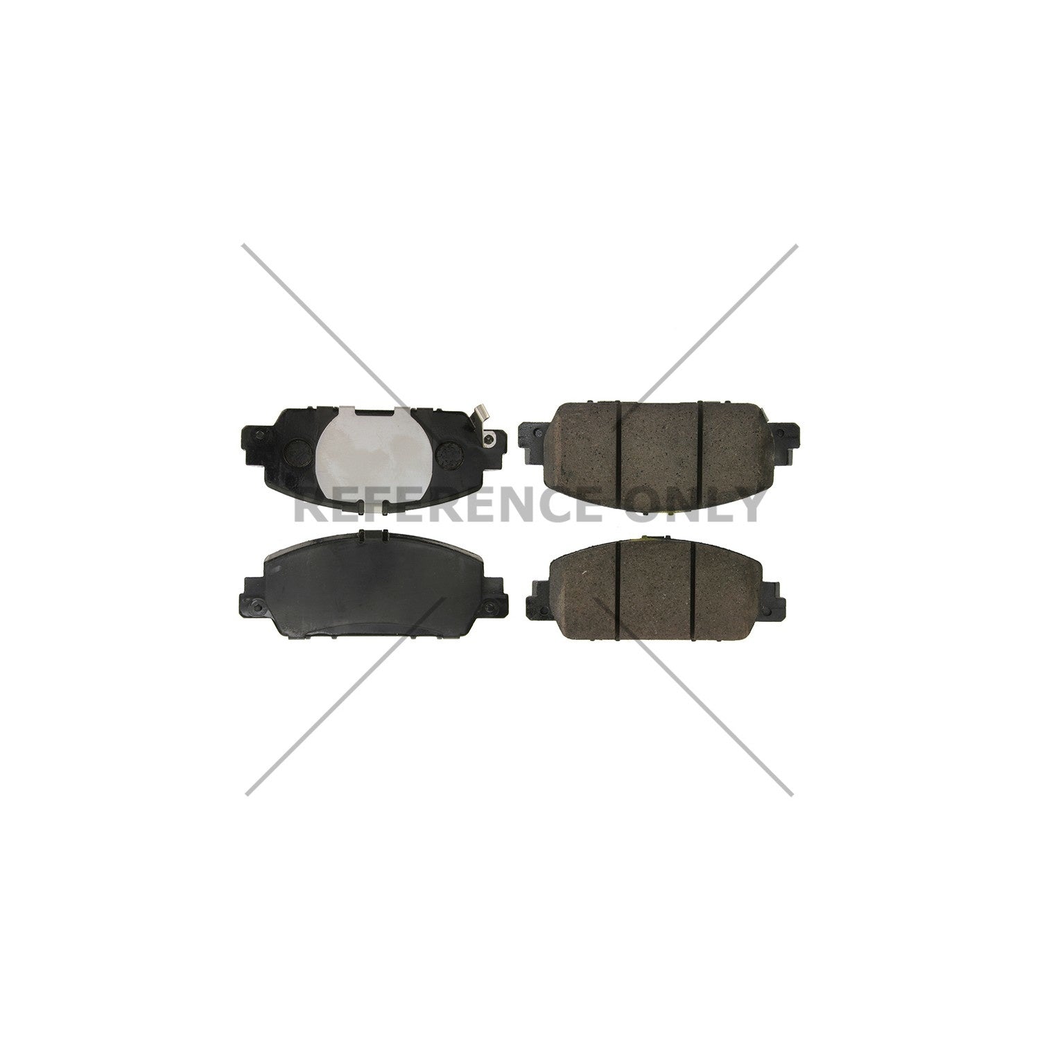 stoptech sport brake pads with shims and hardware  frsport 309.16540