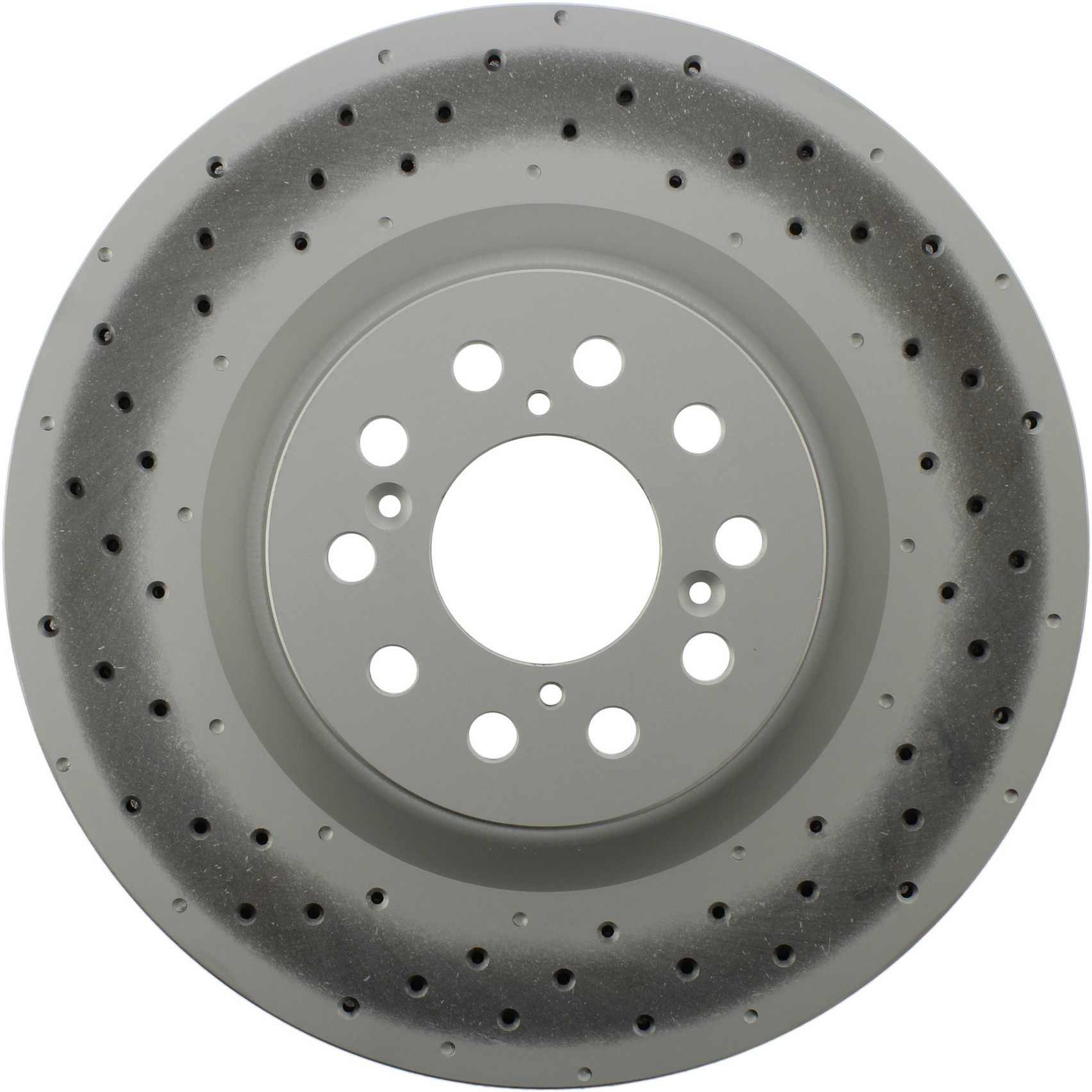 Stoptech Centric 17-19 Honda Civic Front GCX Drilled Rotor w/ Partial Coating 320.40098