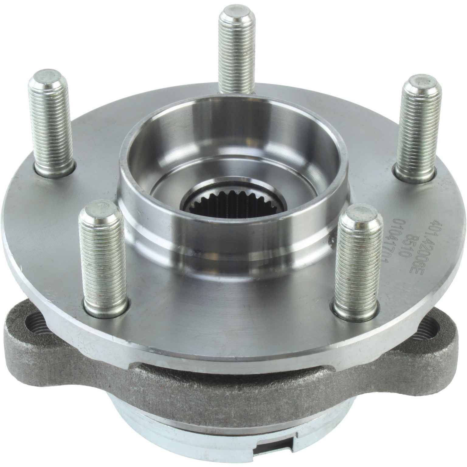 C-Tek Standard Hub and Bearing Assembly With ABS Tone Ring / Encoder  top view frsport 401.42006E