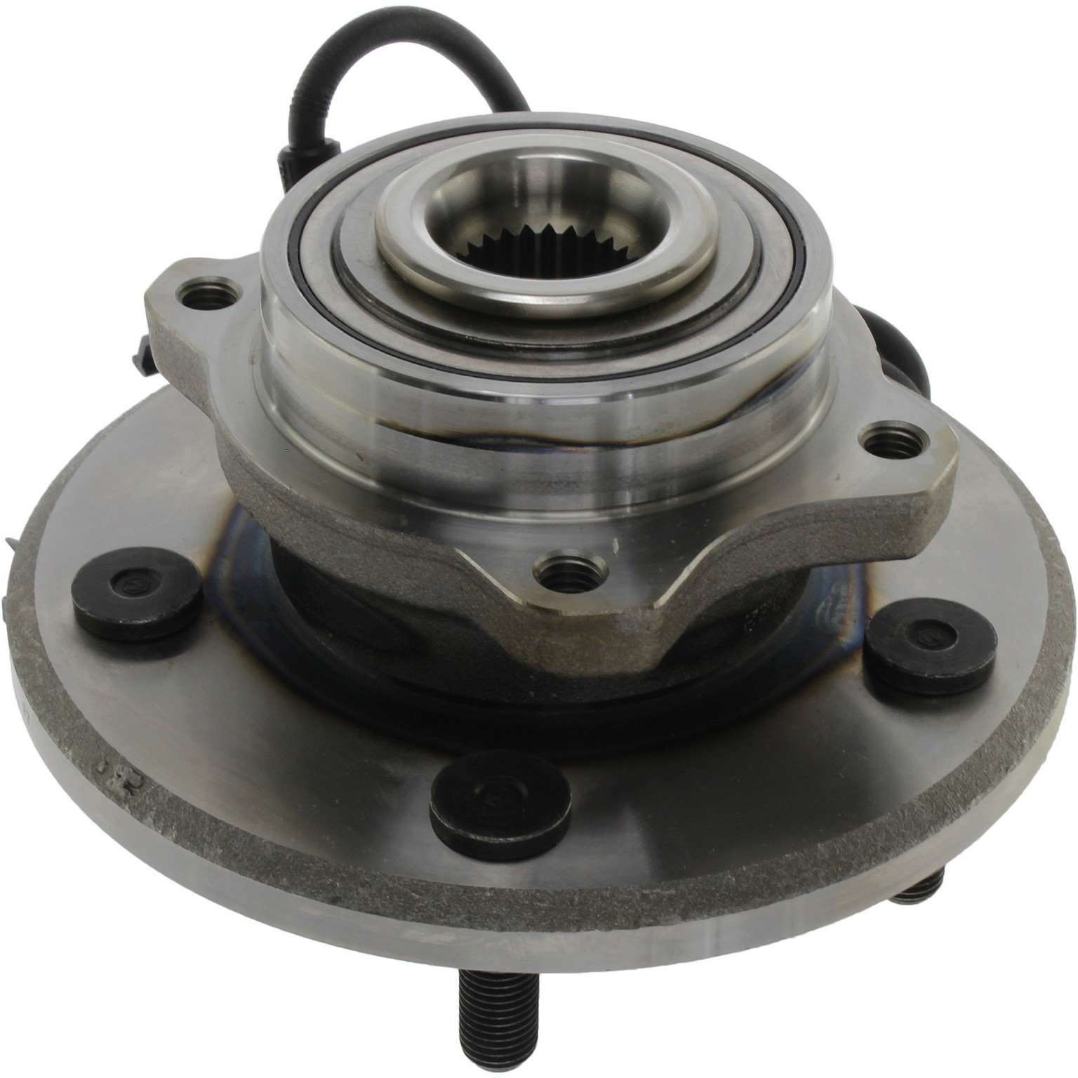 StopTech Premium Hub and Bearing Assembly With Integral ABS  top view frsport 402.63000