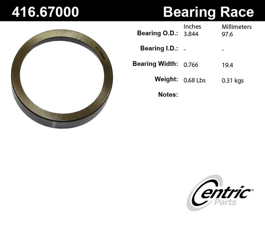 centric parts premium bearing race  frsport 416.67000