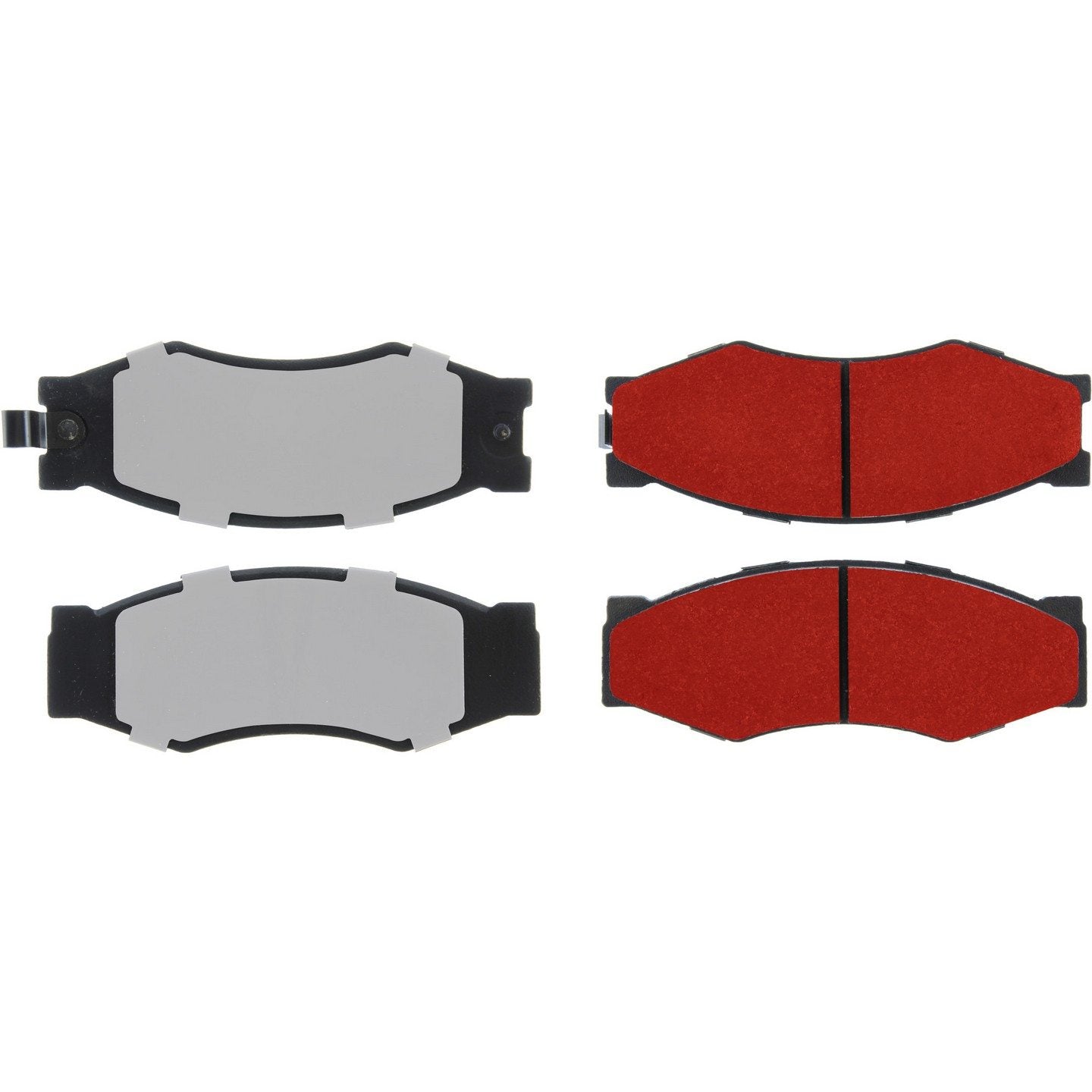 PQ Pro PQ PRO Disc Brake Pads with Hardware  top view frsport 500.02660