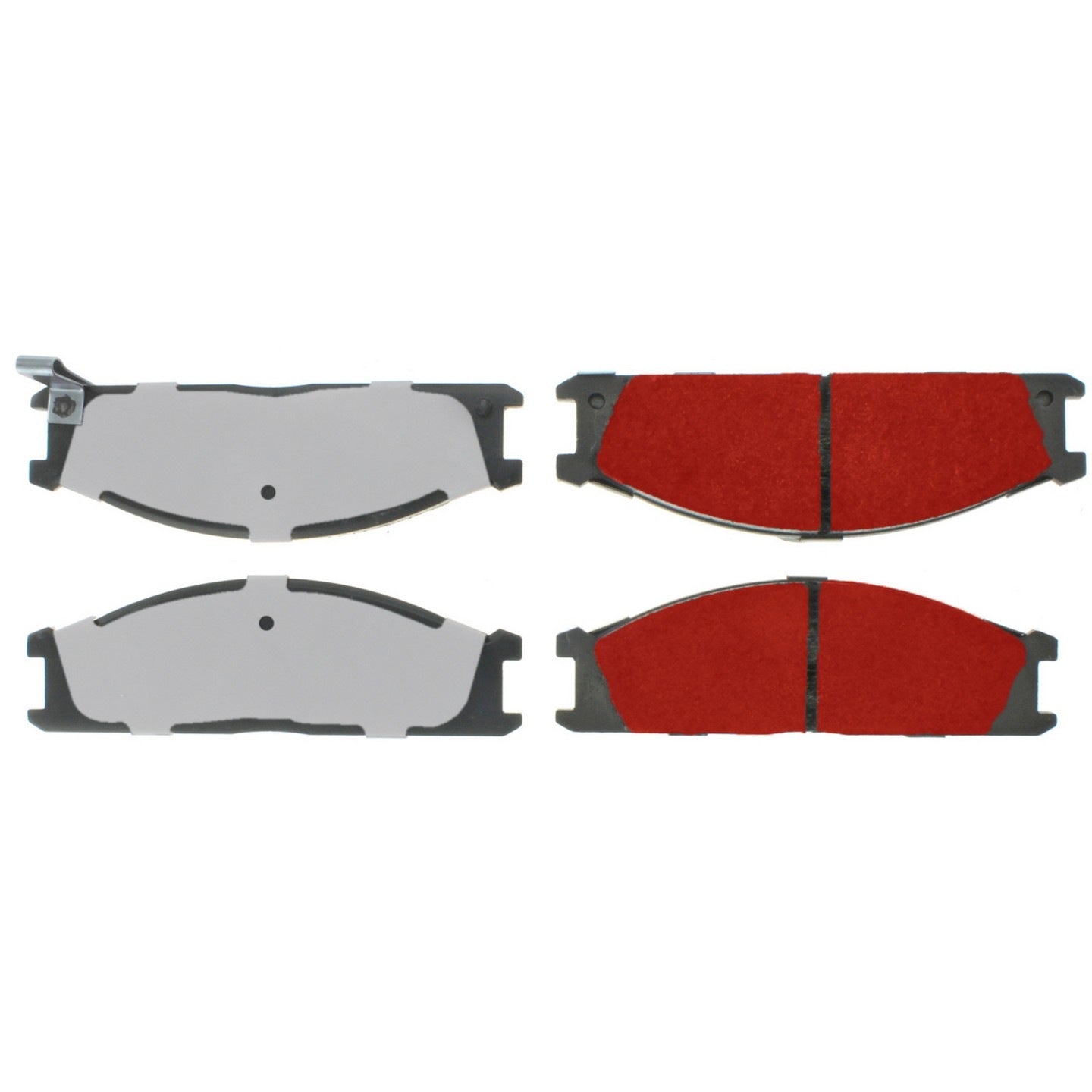 PQ Pro PQ PRO Disc Brake Pads with Hardware  top view frsport 500.03330