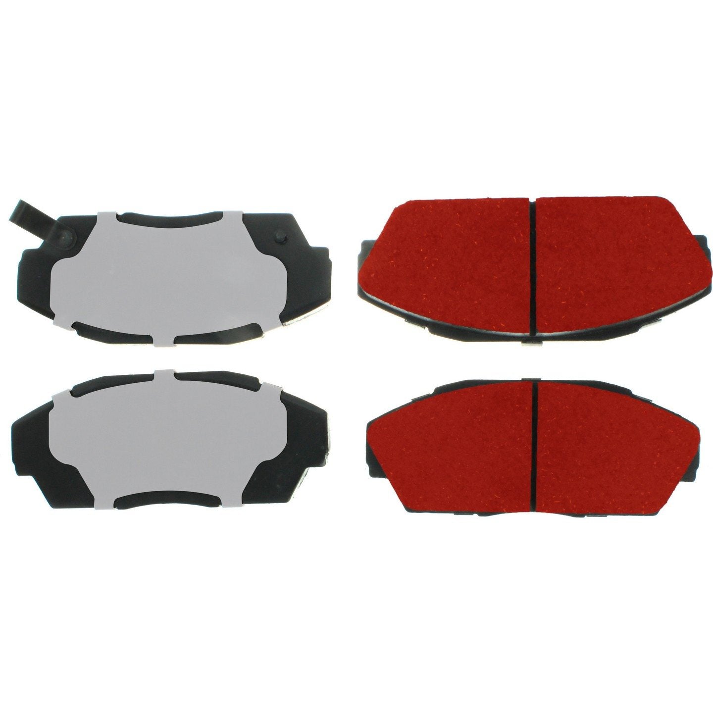 PQ Pro PQ PRO Disc Brake Pads with Hardware  top view frsport 500.04090