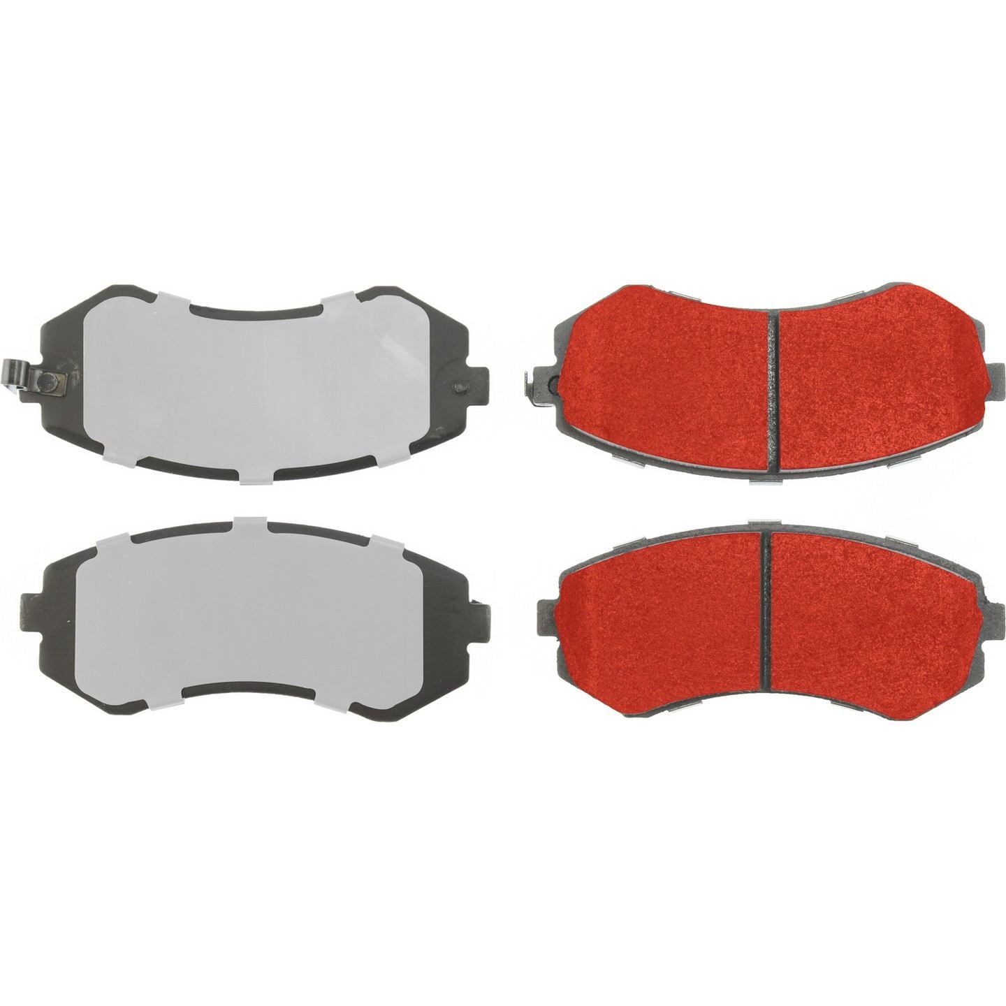 PQ Pro PQ PRO Disc Brake Pads with Hardware  top view frsport 500.04220