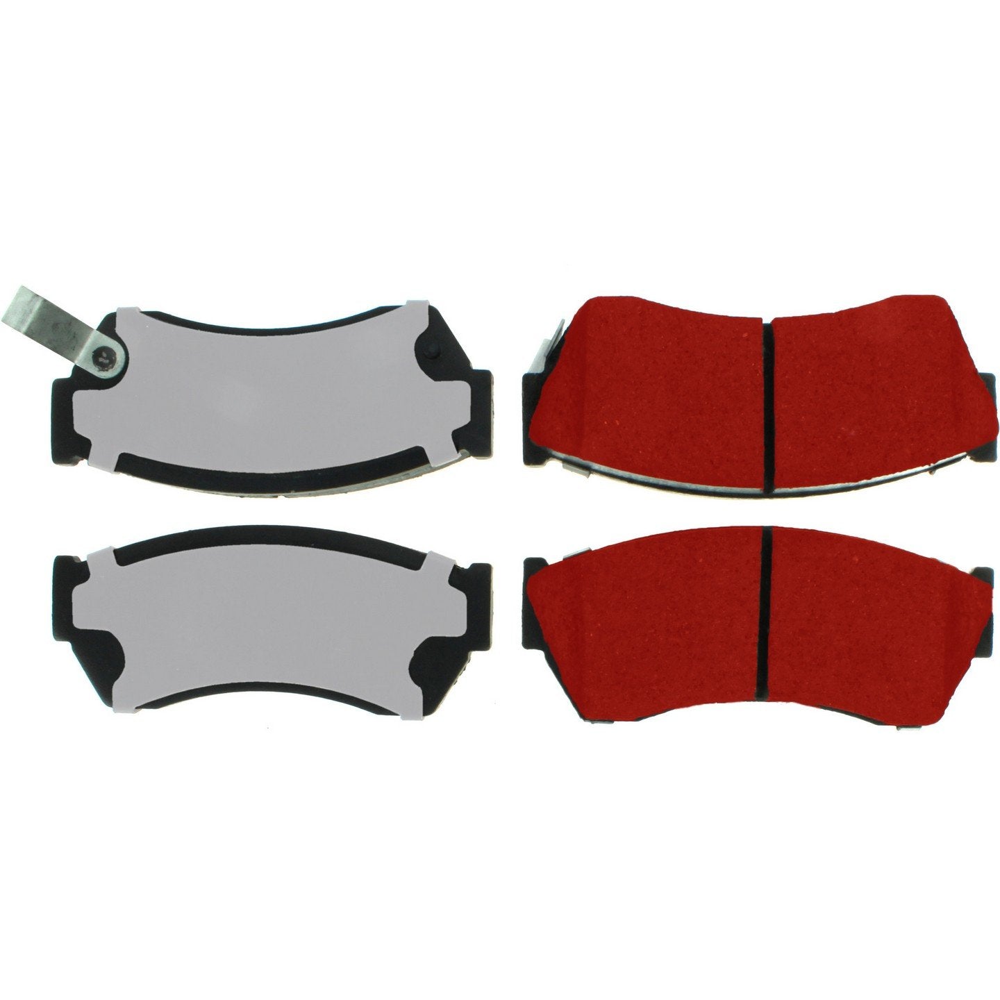 PQ Pro PQ PRO Disc Brake Pads with Hardware  top view frsport 500.04510