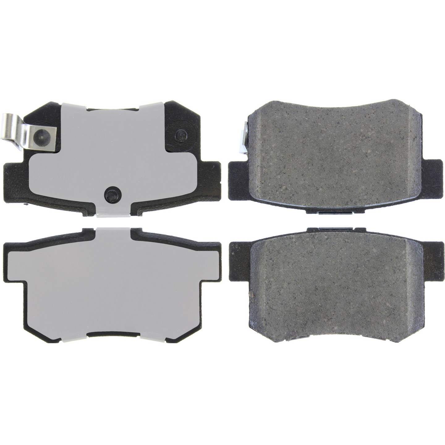 PQ Pro PQ PRO Disc Brake Pads with Hardware  top view frsport 500.05371