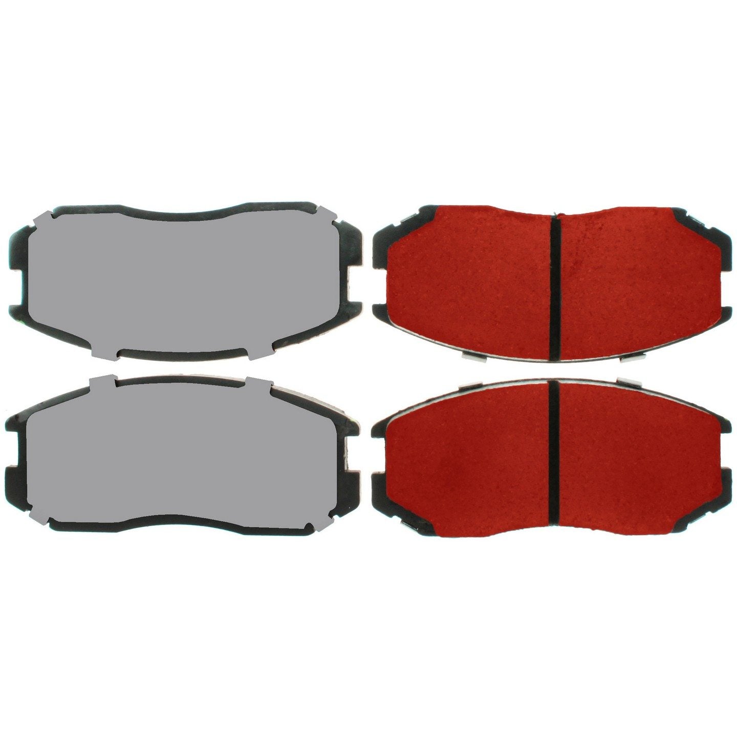 PQ Pro PQ PRO Disc Brake Pads with Hardware  top view frsport 500.06020