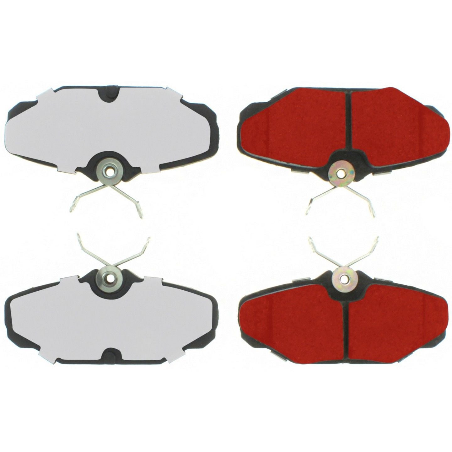 PQ Pro PQ PRO Disc Brake Pads with Hardware  top view frsport 500.06100