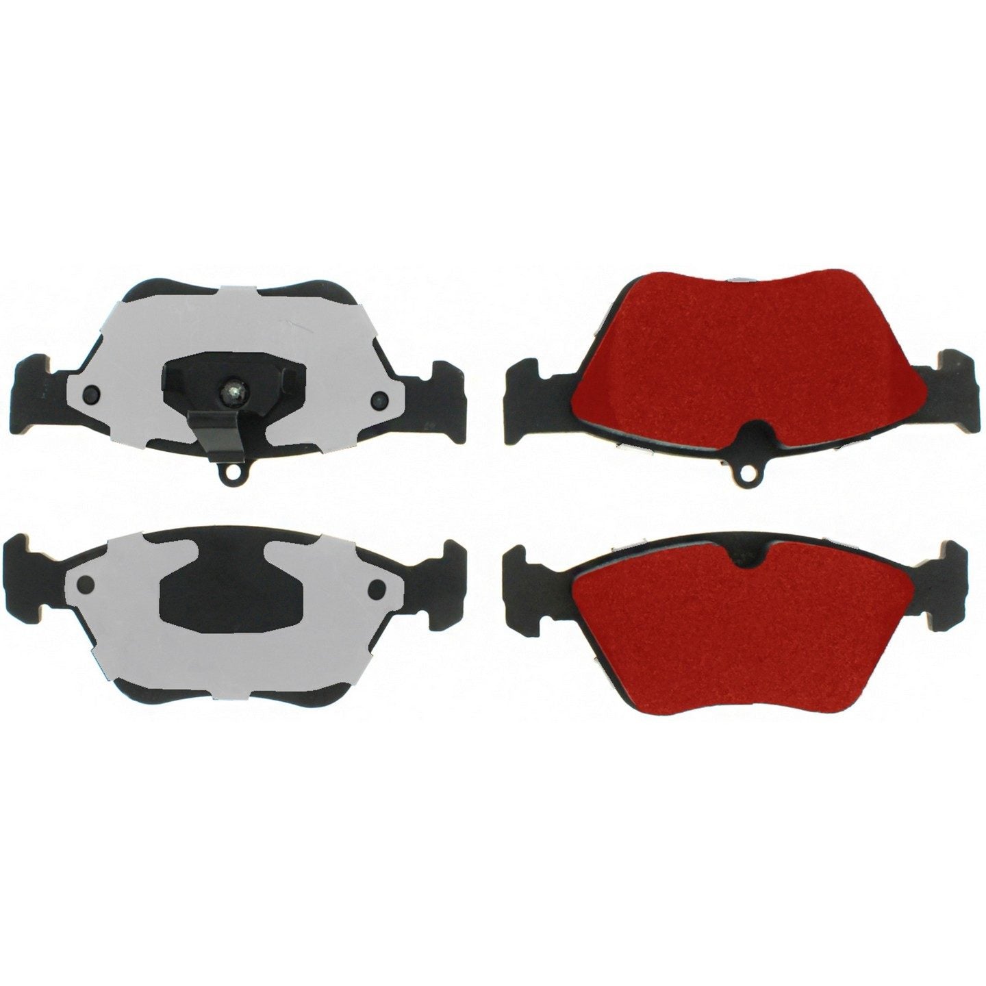 PQ Pro PQ PRO Disc Brake Pads with Hardware  top view frsport 500.06440