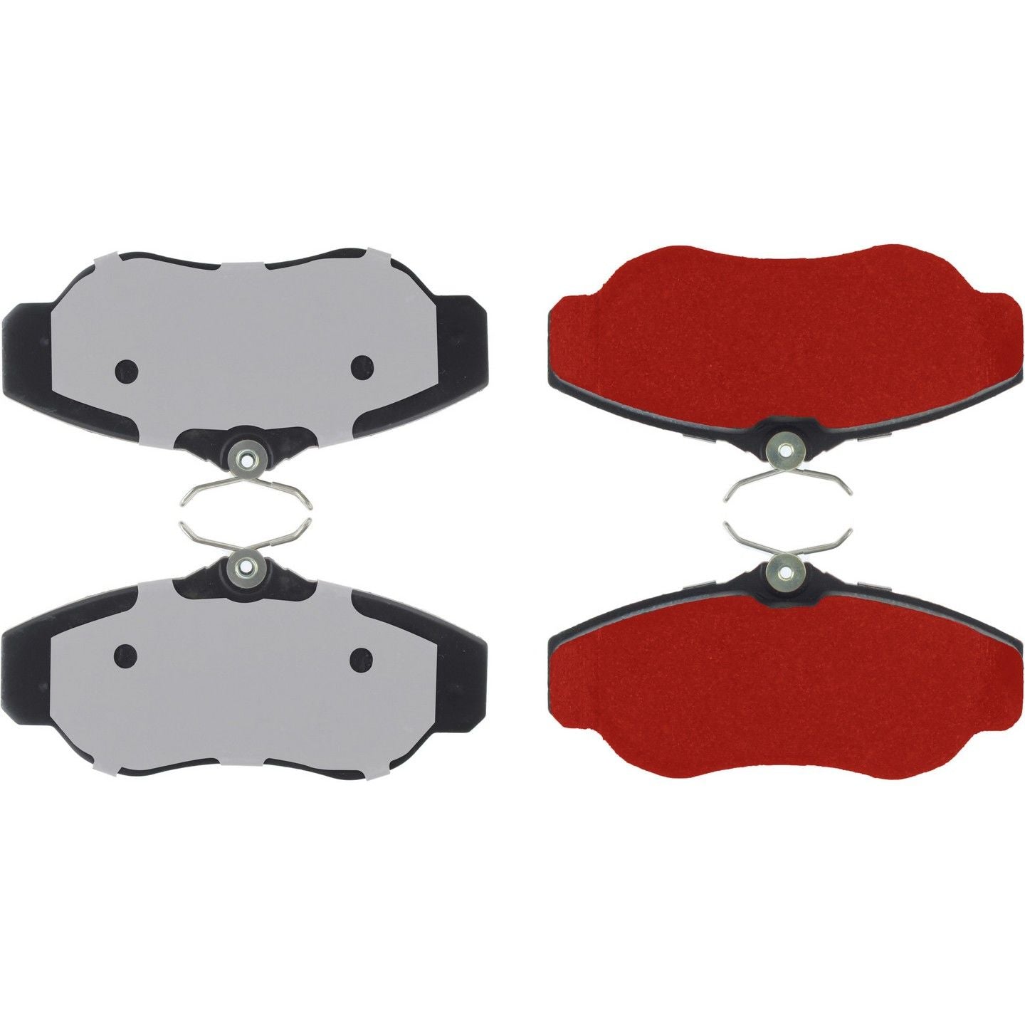 PQ Pro PQ PRO Disc Brake Pads with Hardware  top view frsport 500.06760