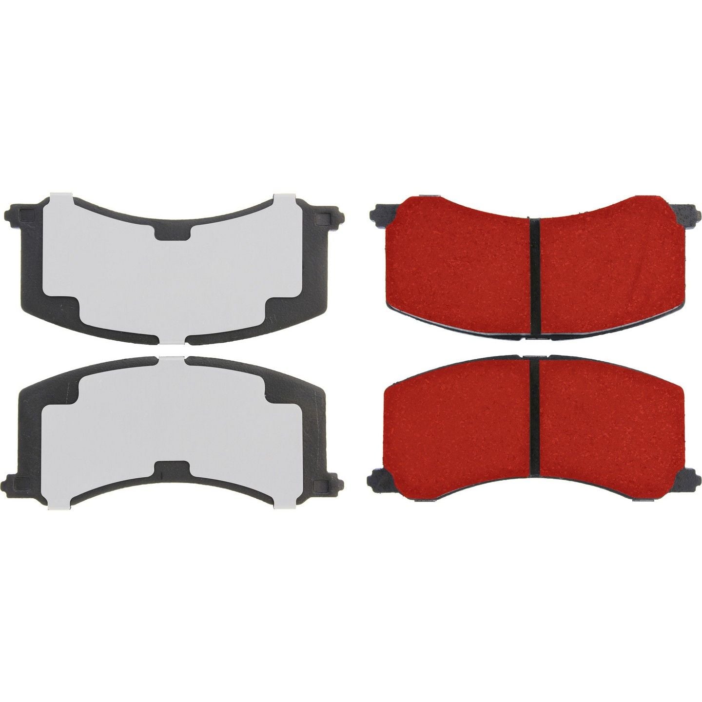 PQ Pro PQ PRO Disc Brake Pads with Hardware  top view frsport 500.06770