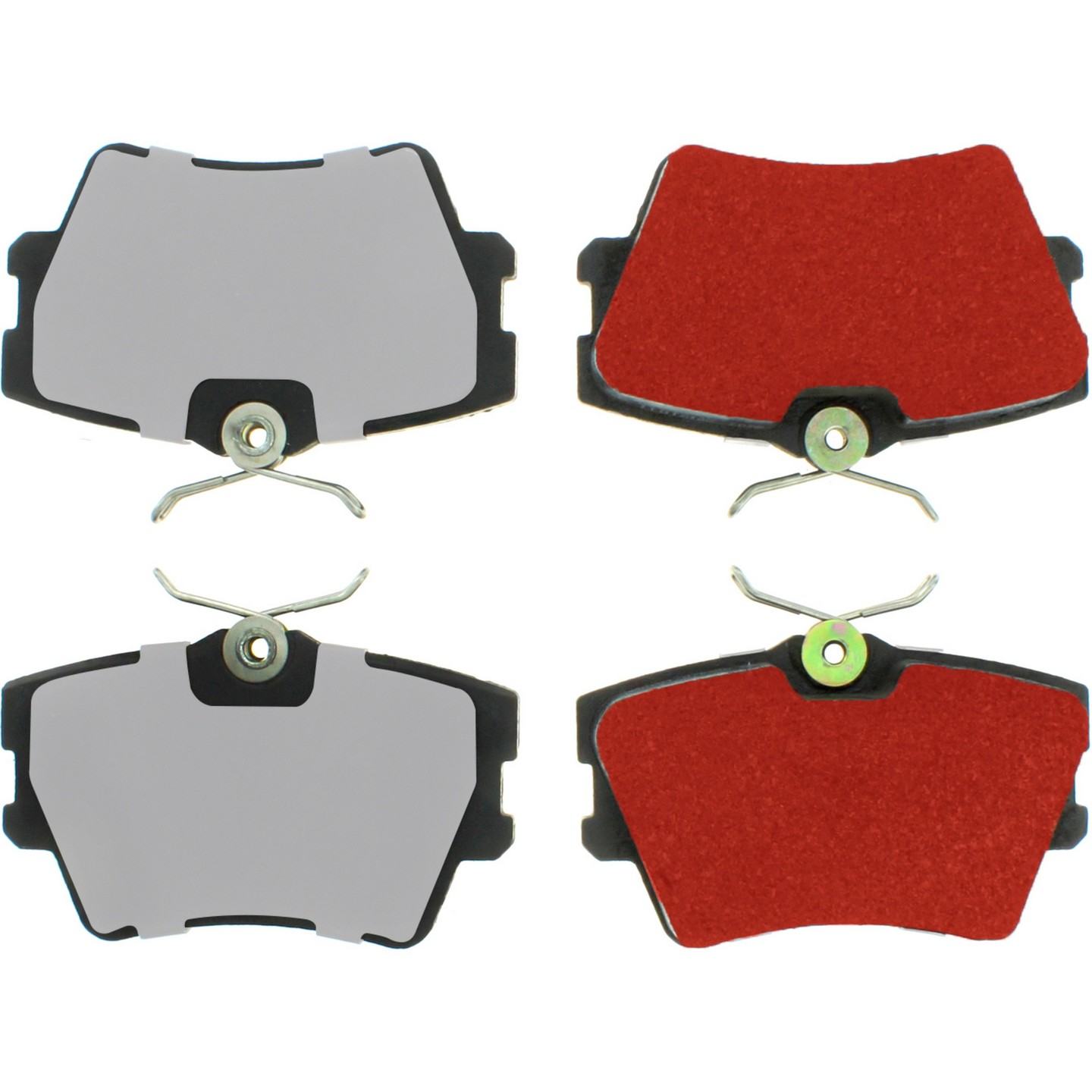 PQ Pro PQ PRO Disc Brake Pads with Hardware  top view frsport 500.07060