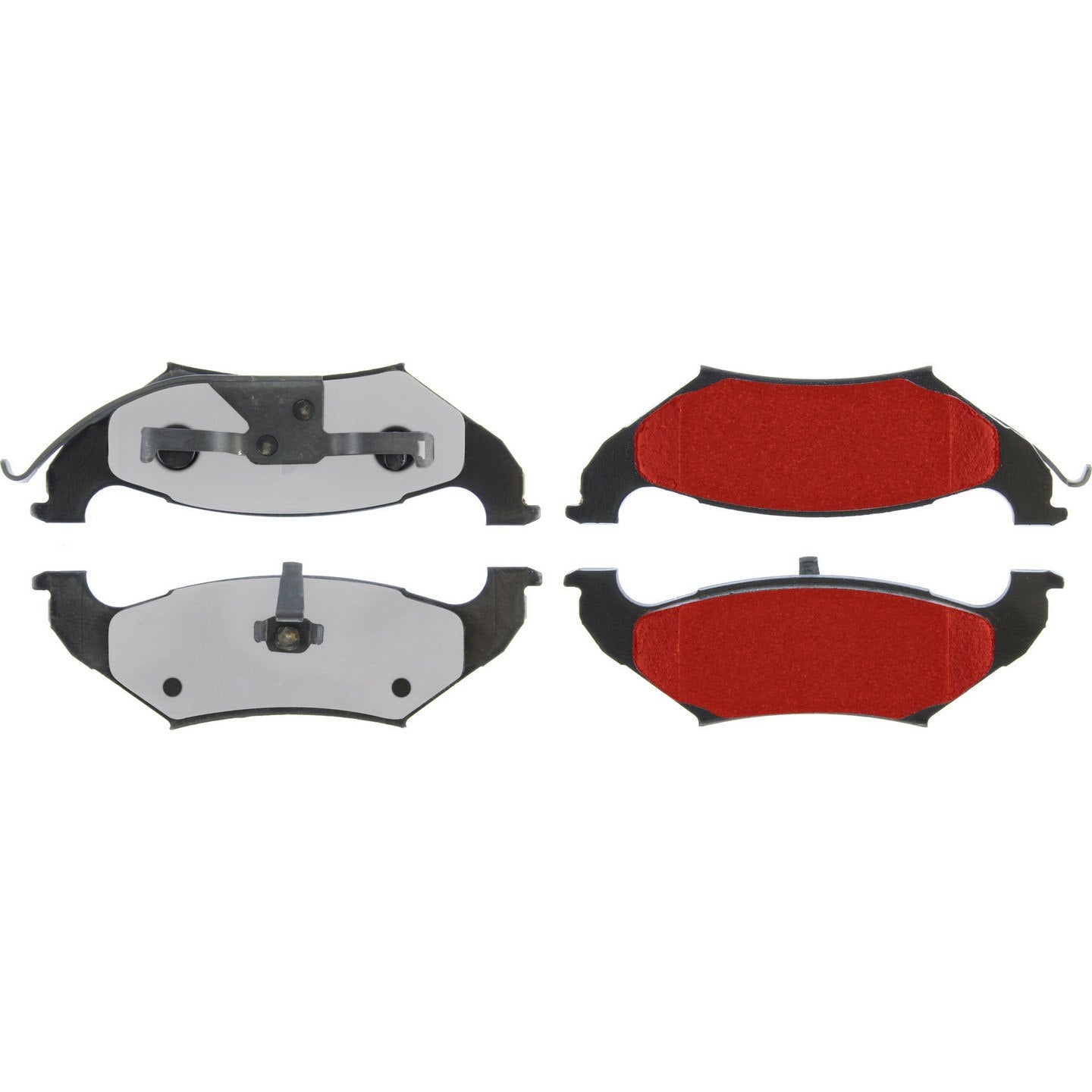 PQ Pro PQ PRO Disc Brake Pads with Hardware  top view frsport 500.07150