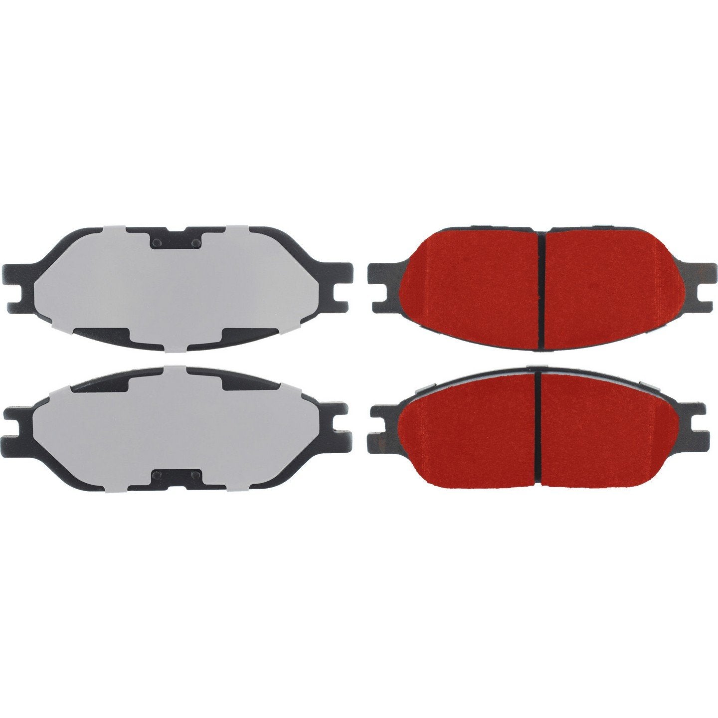 PQ Pro PQ PRO Disc Brake Pads with Hardware  top view frsport 500.08030