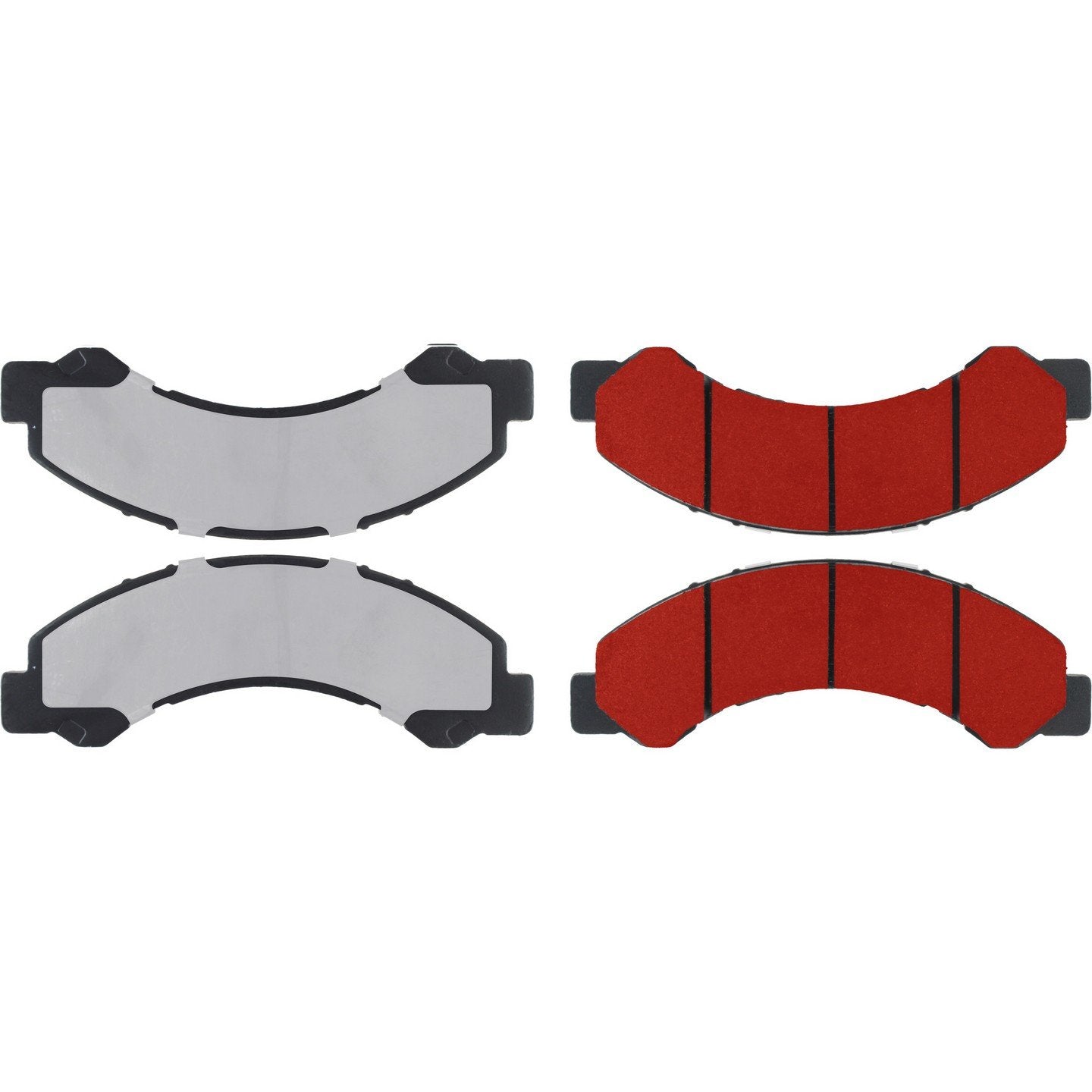 PQ Pro PQ PRO Disc Brake Pads with Hardware  top view frsport 500.08250