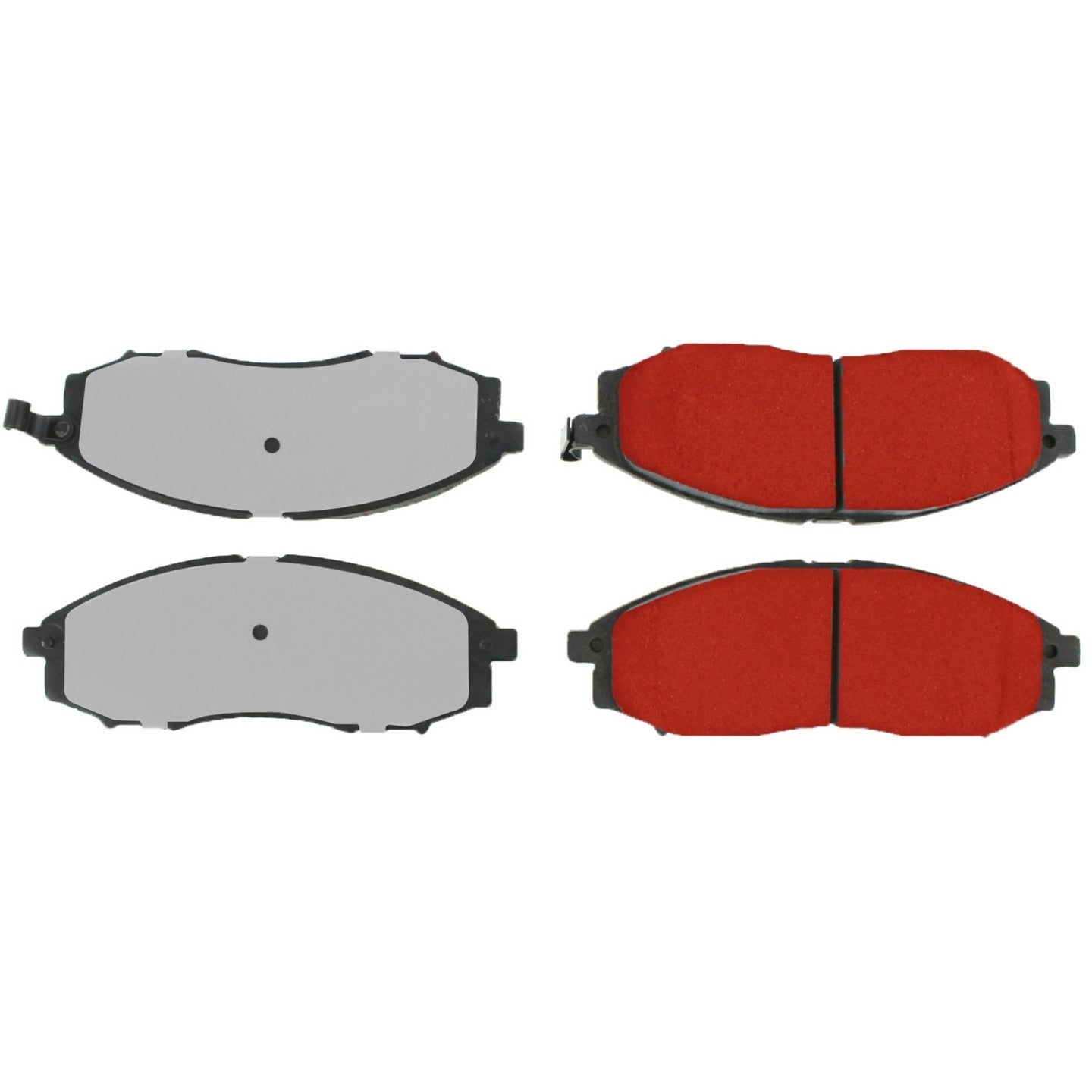 PQ Pro PQ PRO Disc Brake Pads with Hardware  top view frsport 500.08300