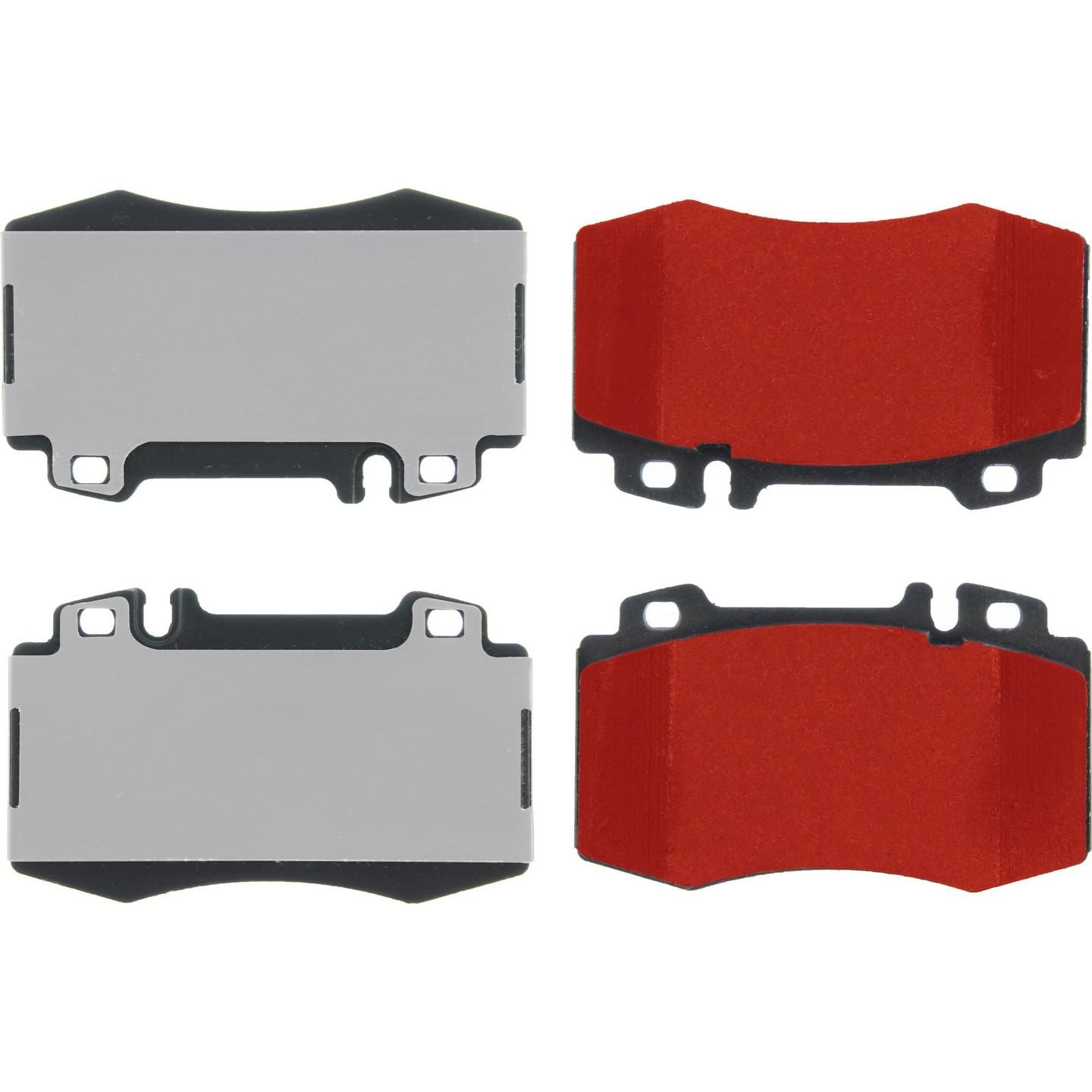 PQ Pro PQ PRO Disc Brake Pads with Hardware  top view frsport 500.08471