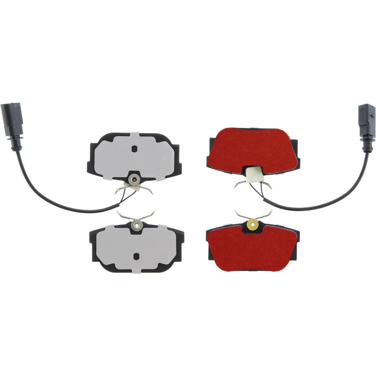 PQ Pro PQ PRO Disc Brake Pads with Hardware  top view frsport 500.08772