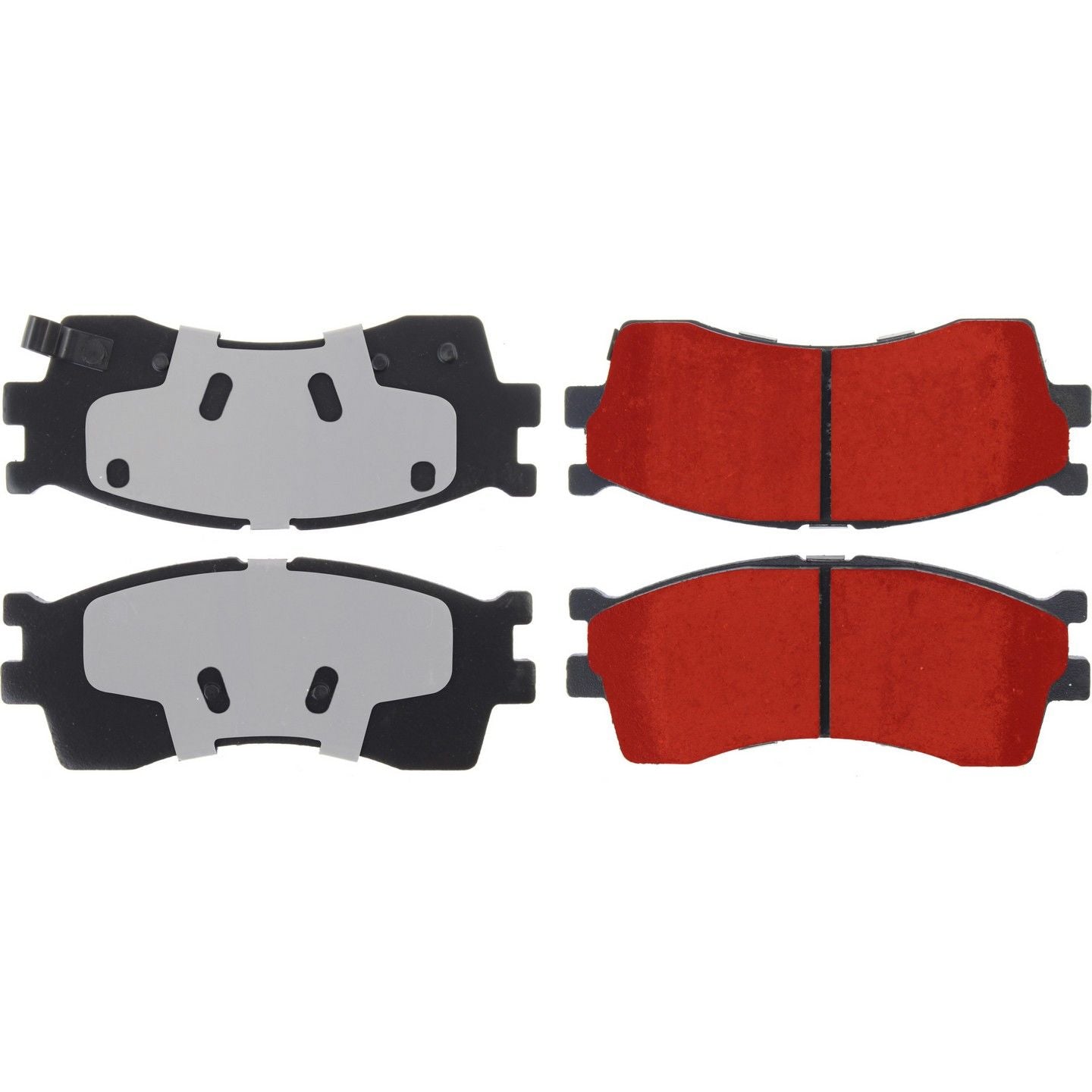 PQ Pro PQ PRO Disc Brake Pads with Hardware  top view frsport 500.08890