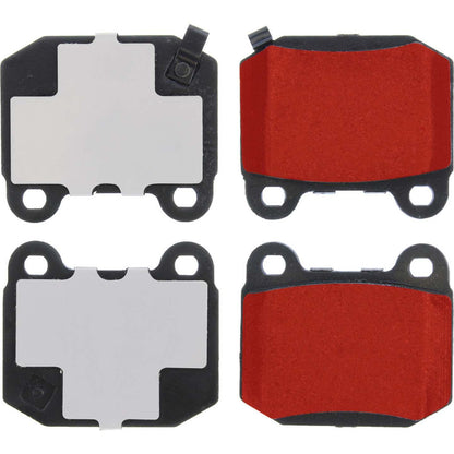 Stoptech Centric PQ PRO 04-17 Subaru WRX STI Semi-Metallic Rear Brake Pads 500.09610