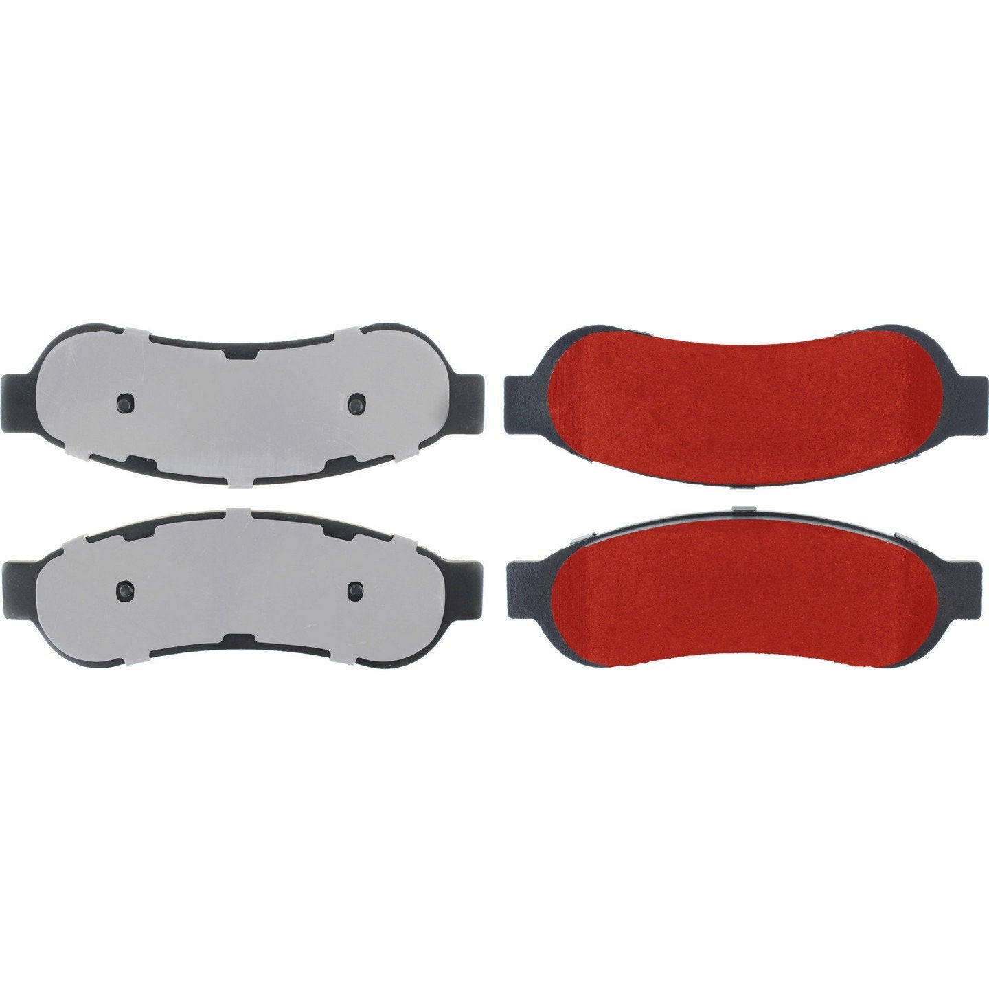 PQ Pro PQ PRO Disc Brake Pads with Hardware  top view frsport 500.10670