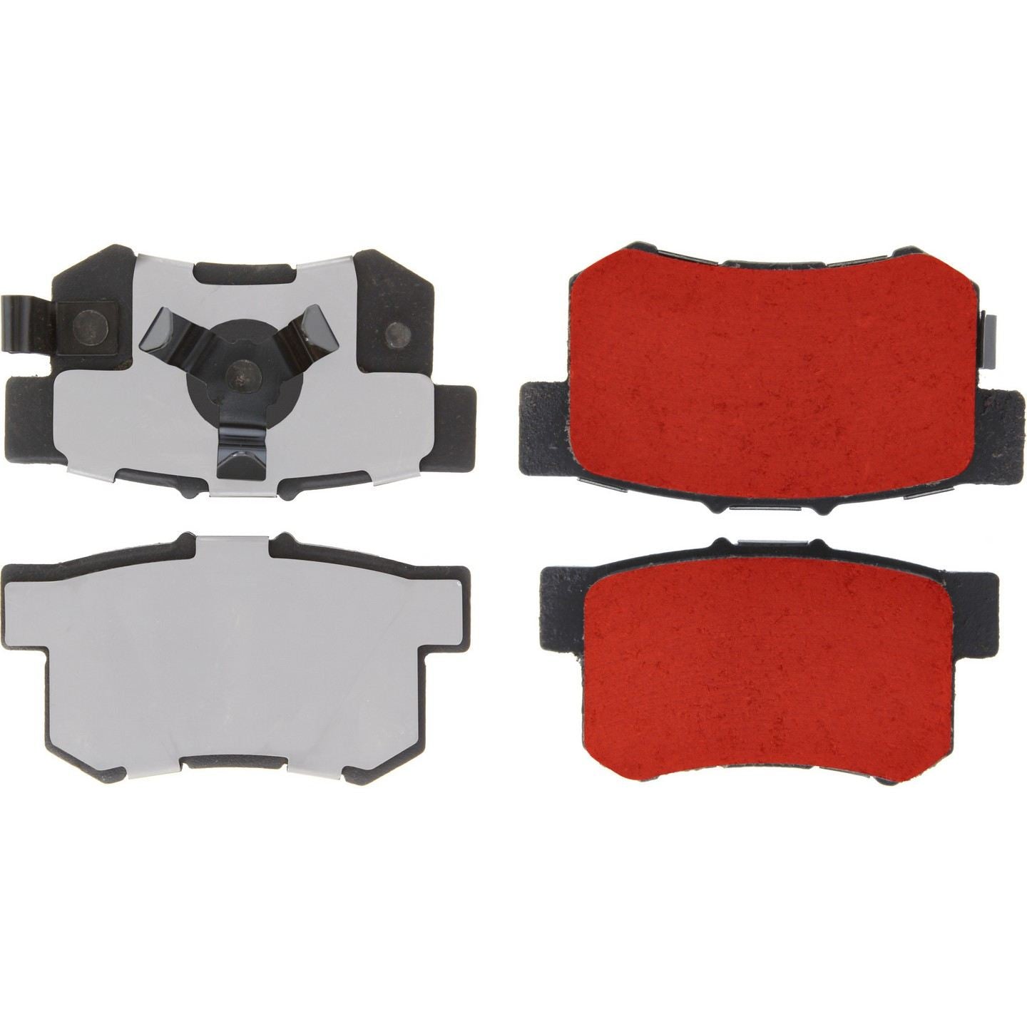 PQ Pro PQ PRO Disc Brake Pads with Hardware  top view frsport 500.10860