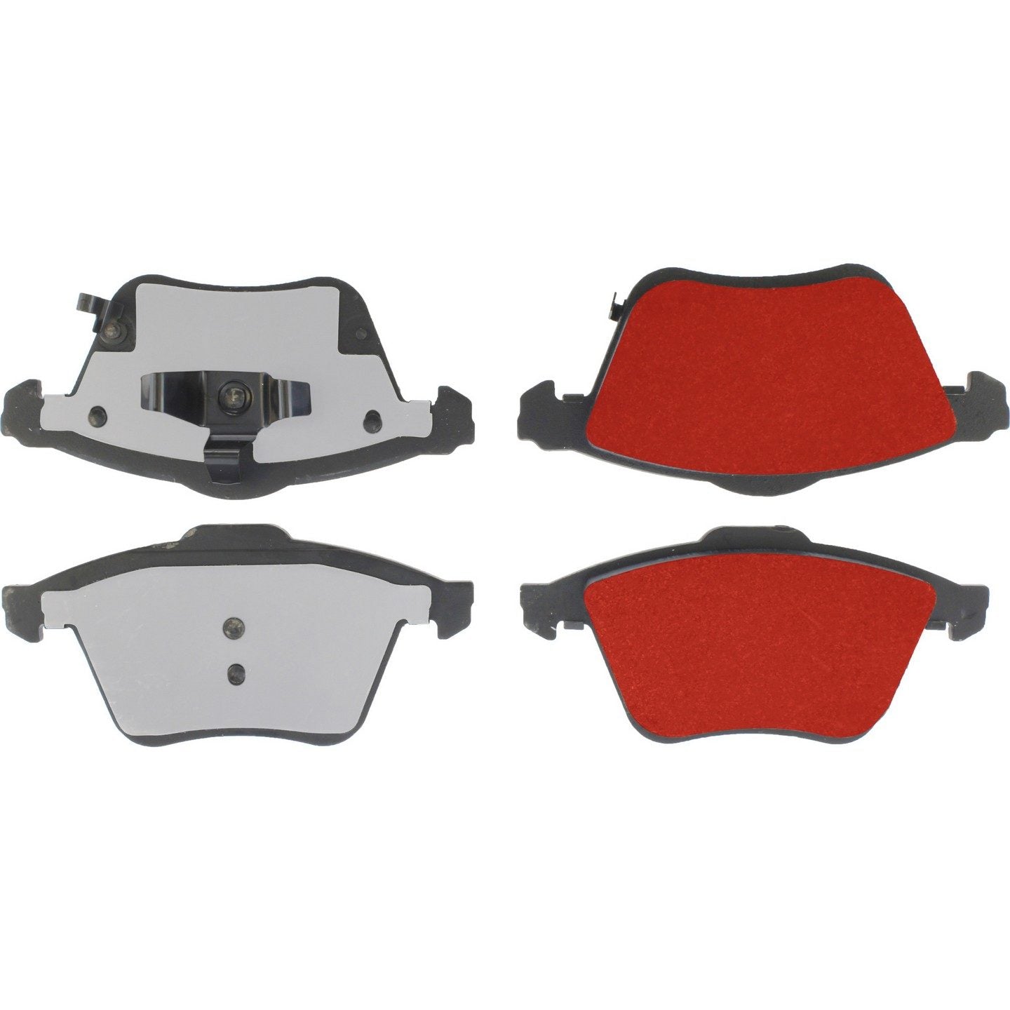 PQ Pro PQ PRO Disc Brake Pads with Hardware  top view frsport 500.11860