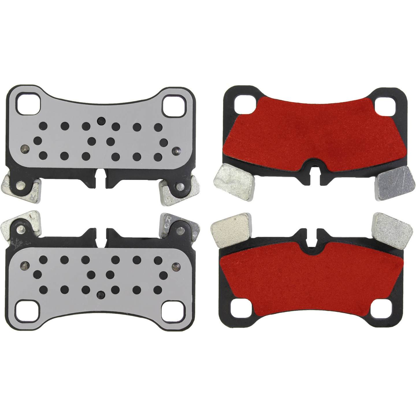 PQ Pro PQ PRO Disc Brake Pads with Hardware  top view frsport 500.13500