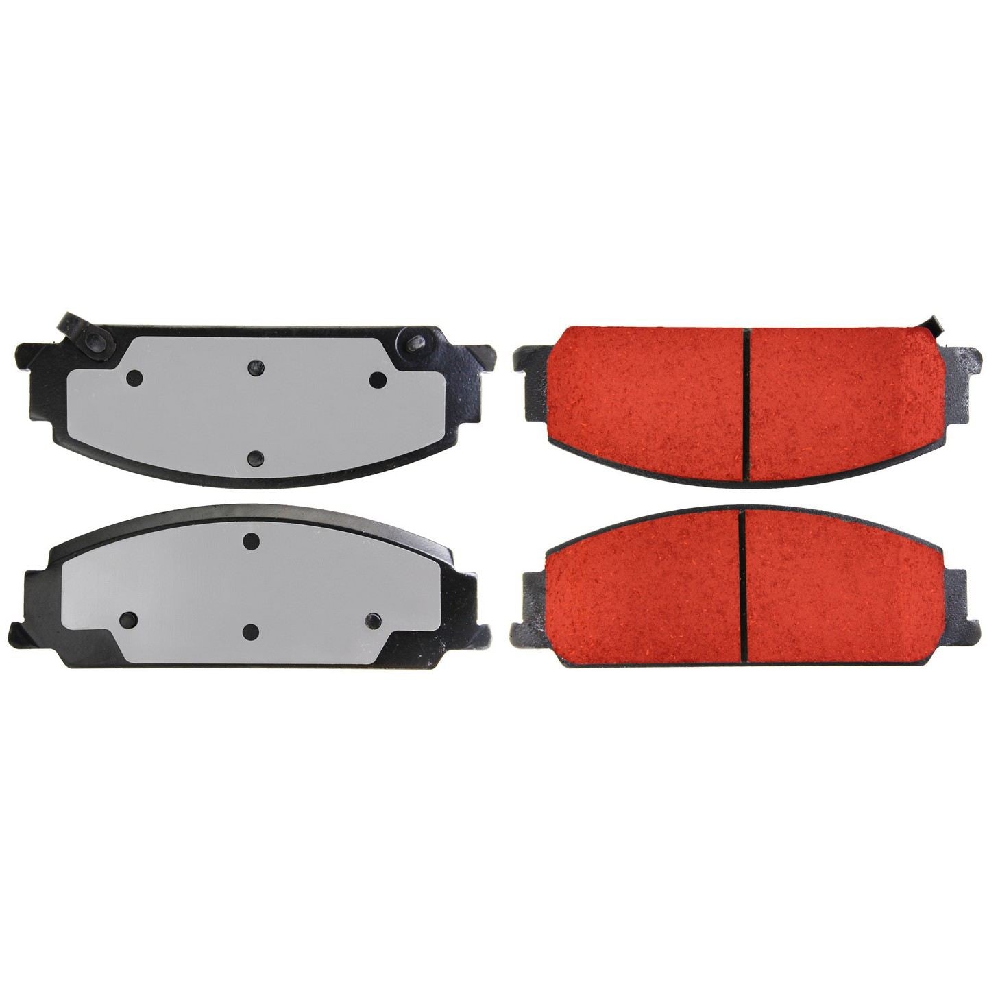 PQ Pro PQ PRO Disc Brake Pads with Hardware  top view frsport 500.13510