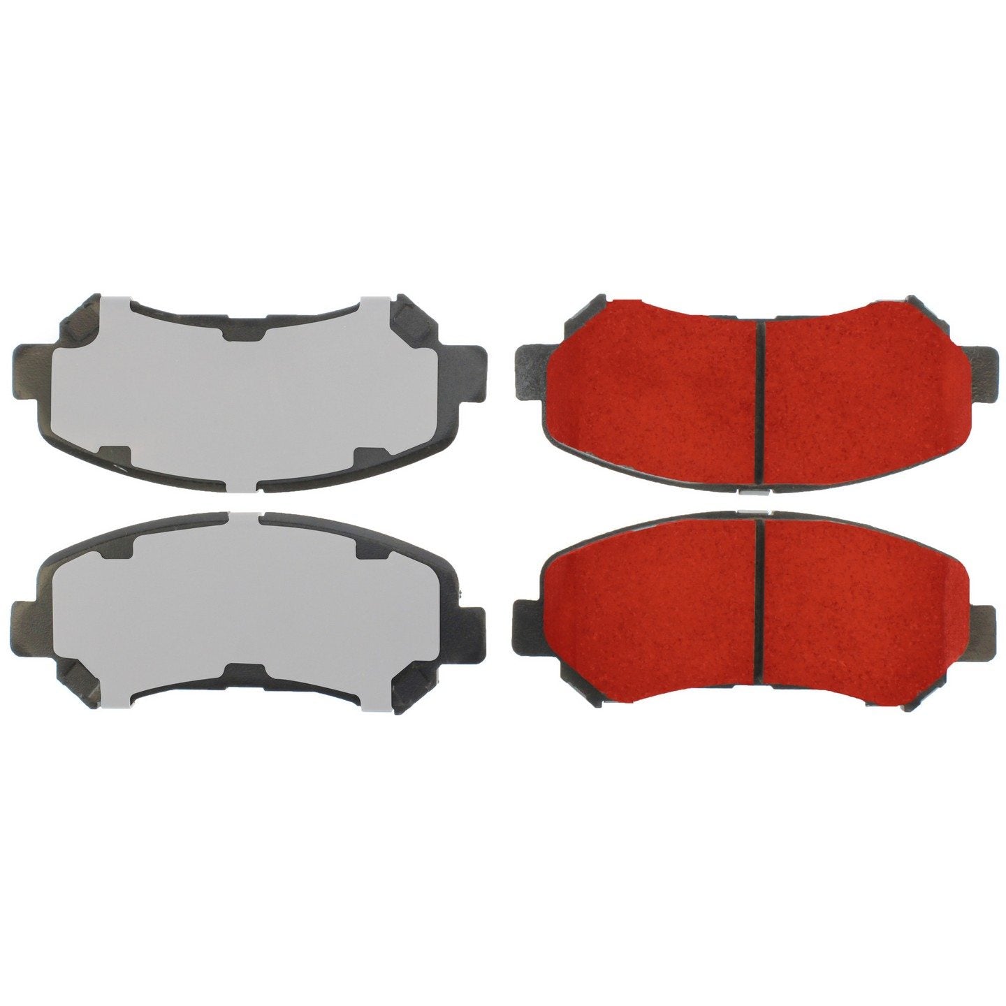 PQ Pro PQ PRO Disc Brake Pads with Hardware  top view frsport 500.13740