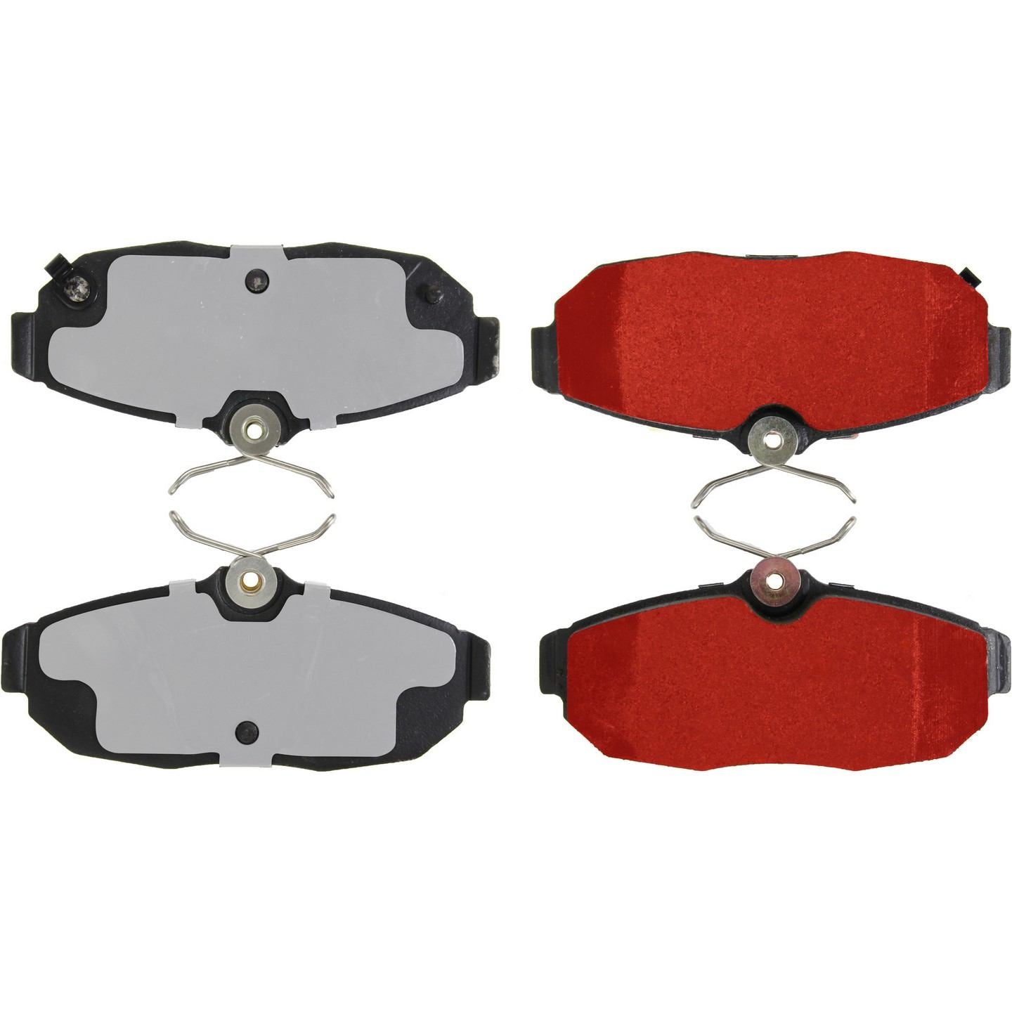 PQ Pro PQ PRO Disc Brake Pads with Hardware  top view frsport 500.15620