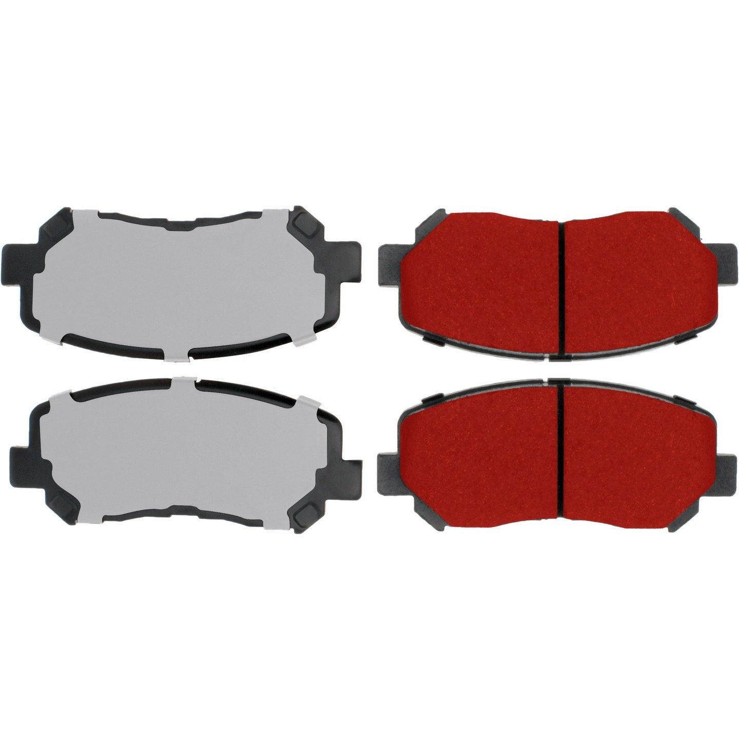 PQ Pro PQ PRO Disc Brake Pads with Hardware  top view frsport 500.16230