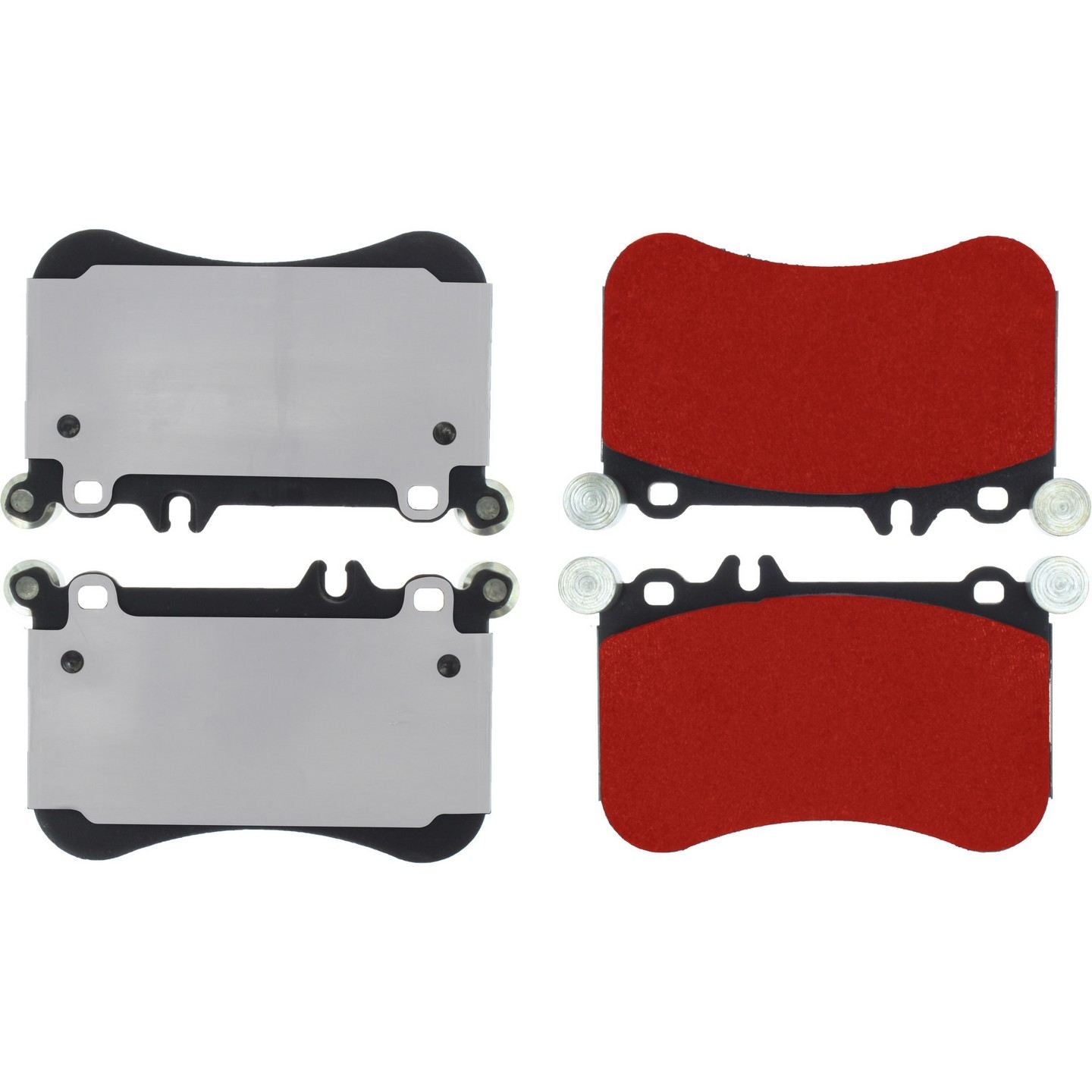 PQ Pro PQ PRO Disc Brake Pads with Hardware  top view frsport 500.16340