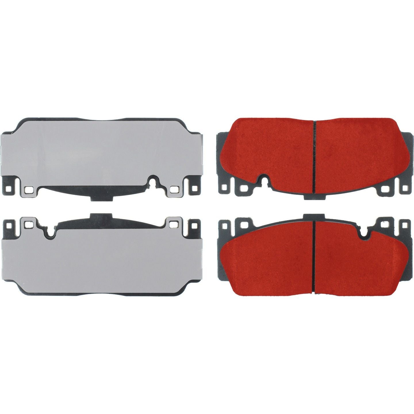 PQ Pro PQ PRO Disc Brake Pads with Hardware  top view frsport 500.16480