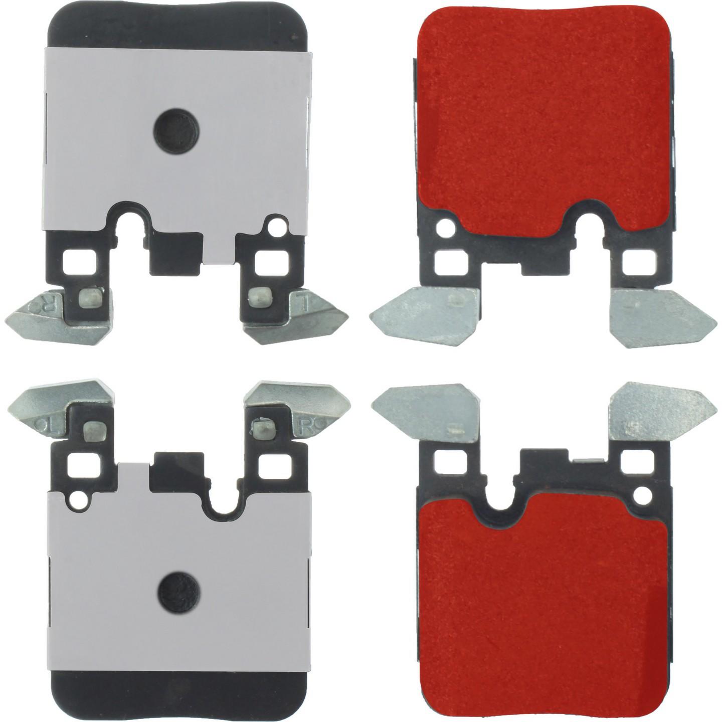 PQ Pro PQ PRO Disc Brake Pads with Hardware  top view frsport 500.16560