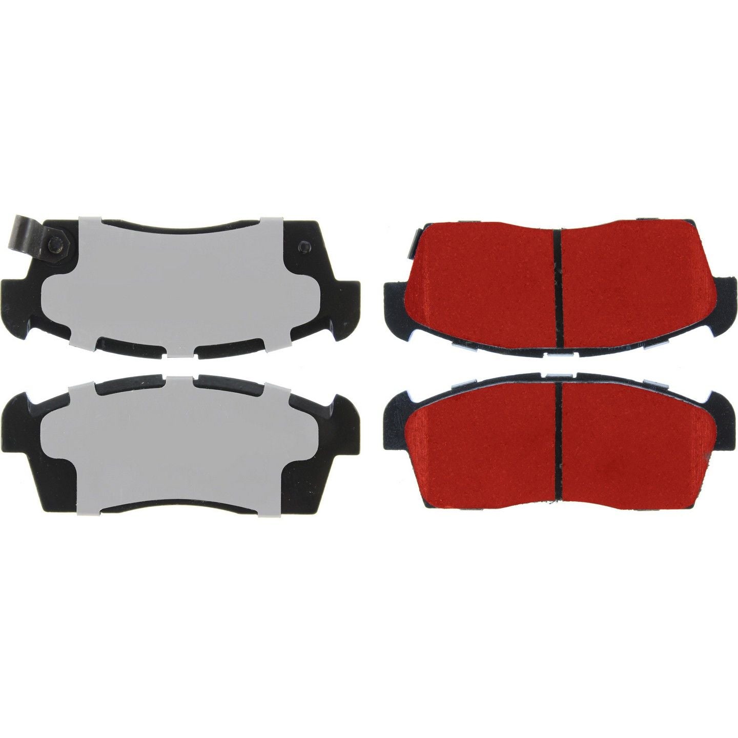 PQ Pro PQ PRO Disc Brake Pads with Hardware  top view frsport 500.16580