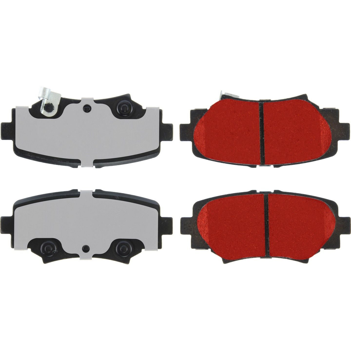 PQ Pro PQ PRO Disc Brake Pads with Hardware  top view frsport 500.17290