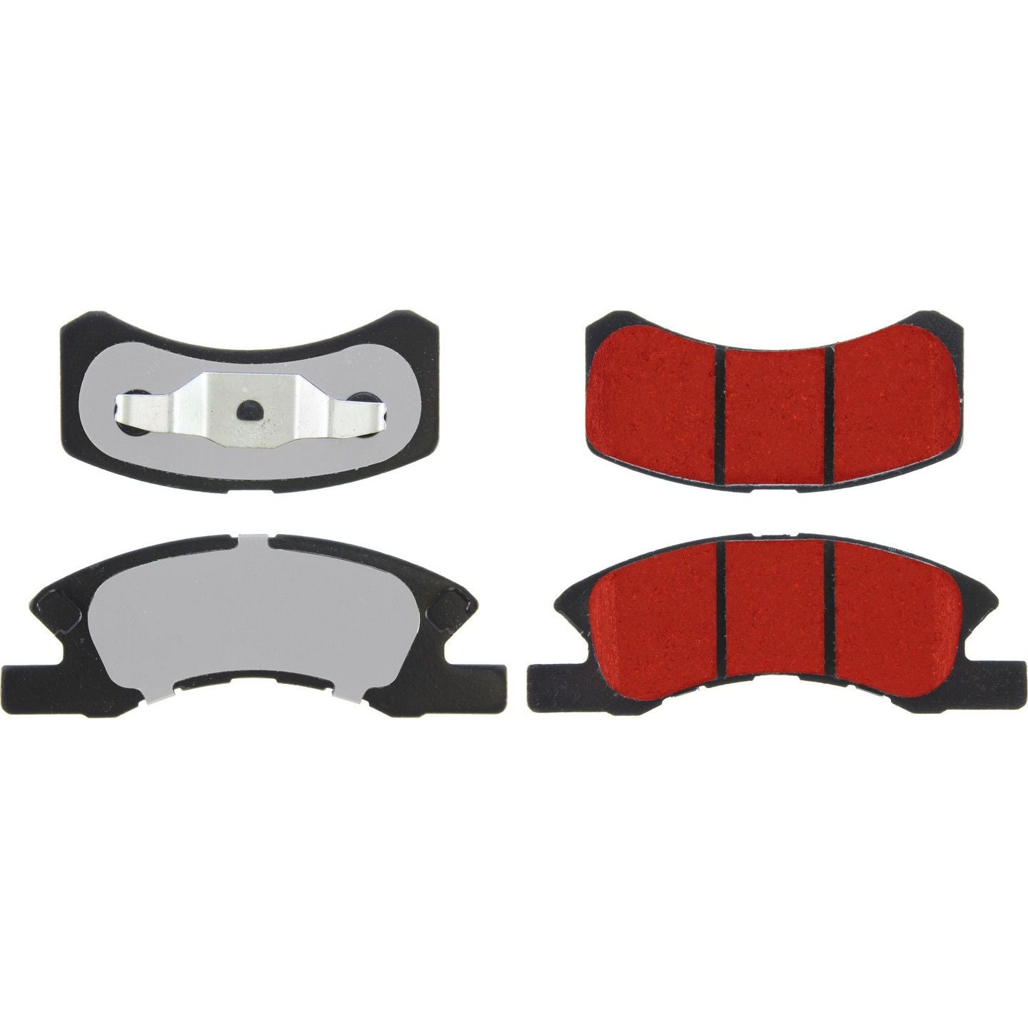 PQ Pro PQ PRO Disc Brake Pads with Hardware  top view frsport 500.17310