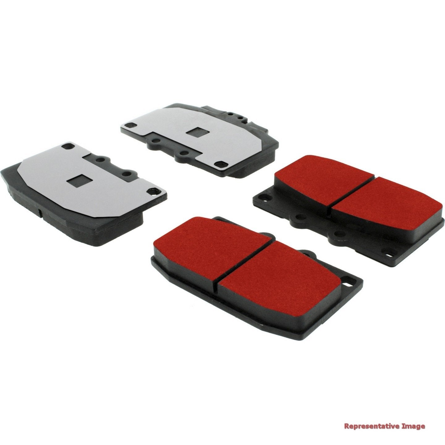 PQ Pro Disc Brake Pad Set  top view frsport 500.21560