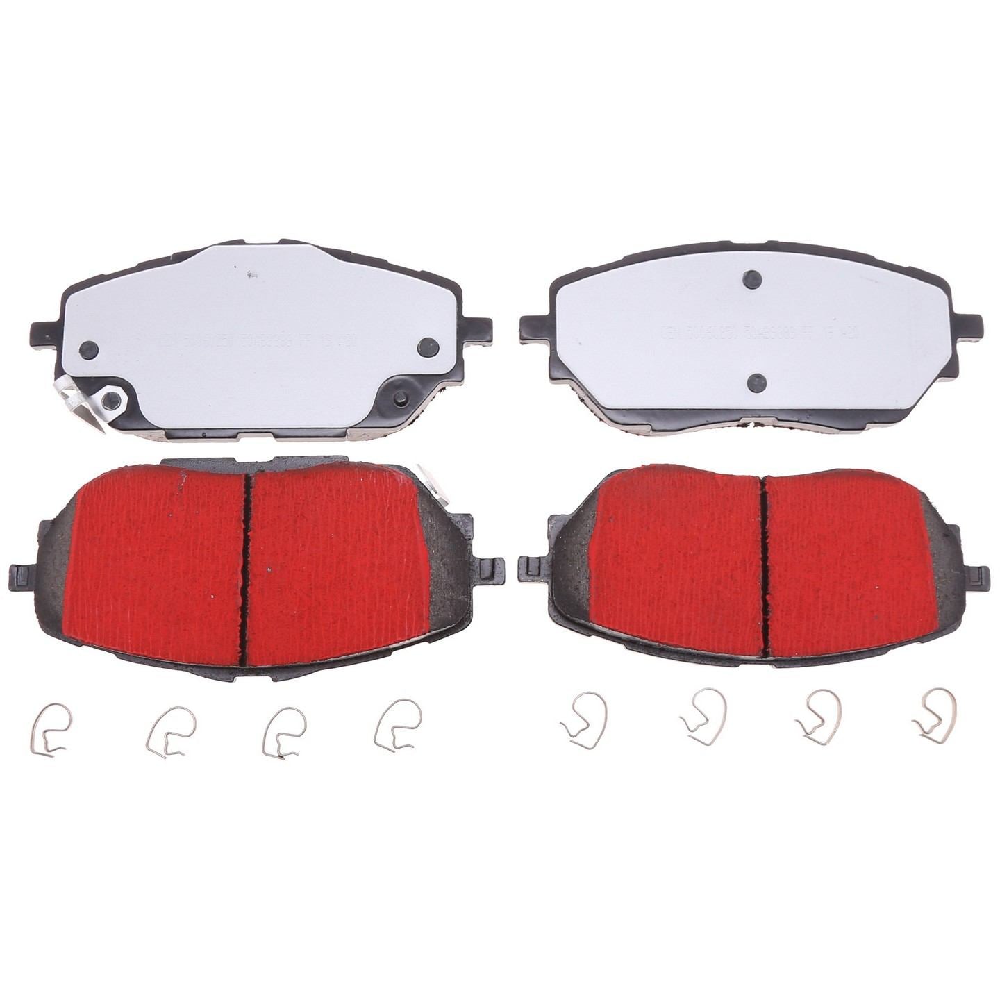 PQ Pro Disc Brake Pad Set  top view frsport 500.60250