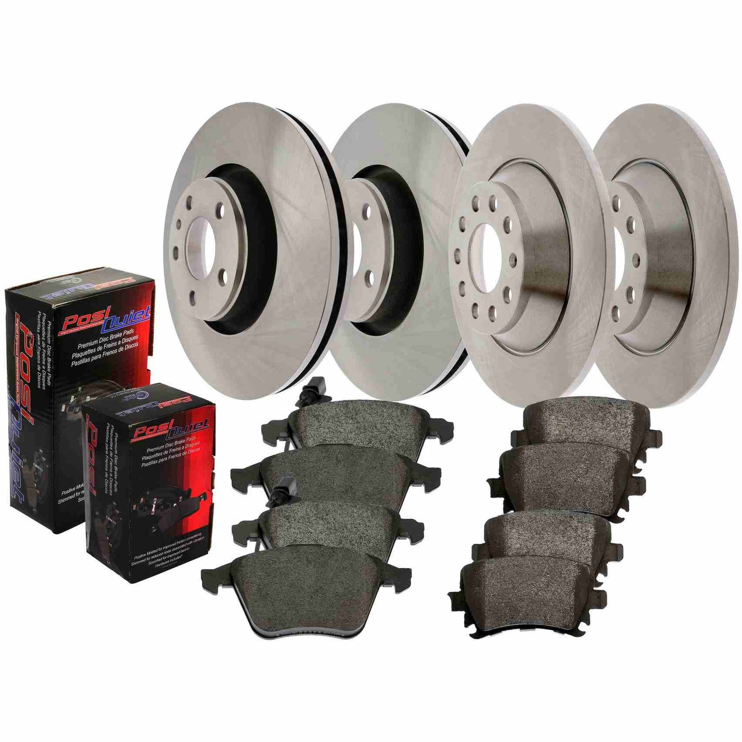 Stoptech Centric 16-17 Honda Accord OE Plus Front & Rear Brake Kit (4 Wheel) 903.41003