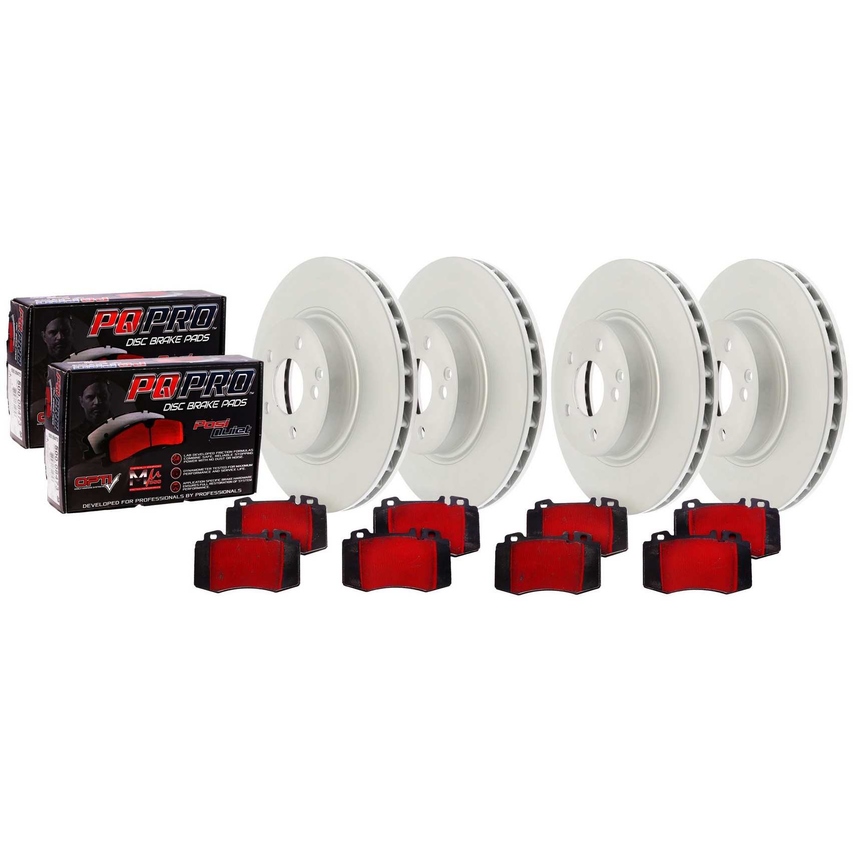 Stoptech Centric OE Elite Brake Kit (4 Wheel) Front and Rear 904.42042